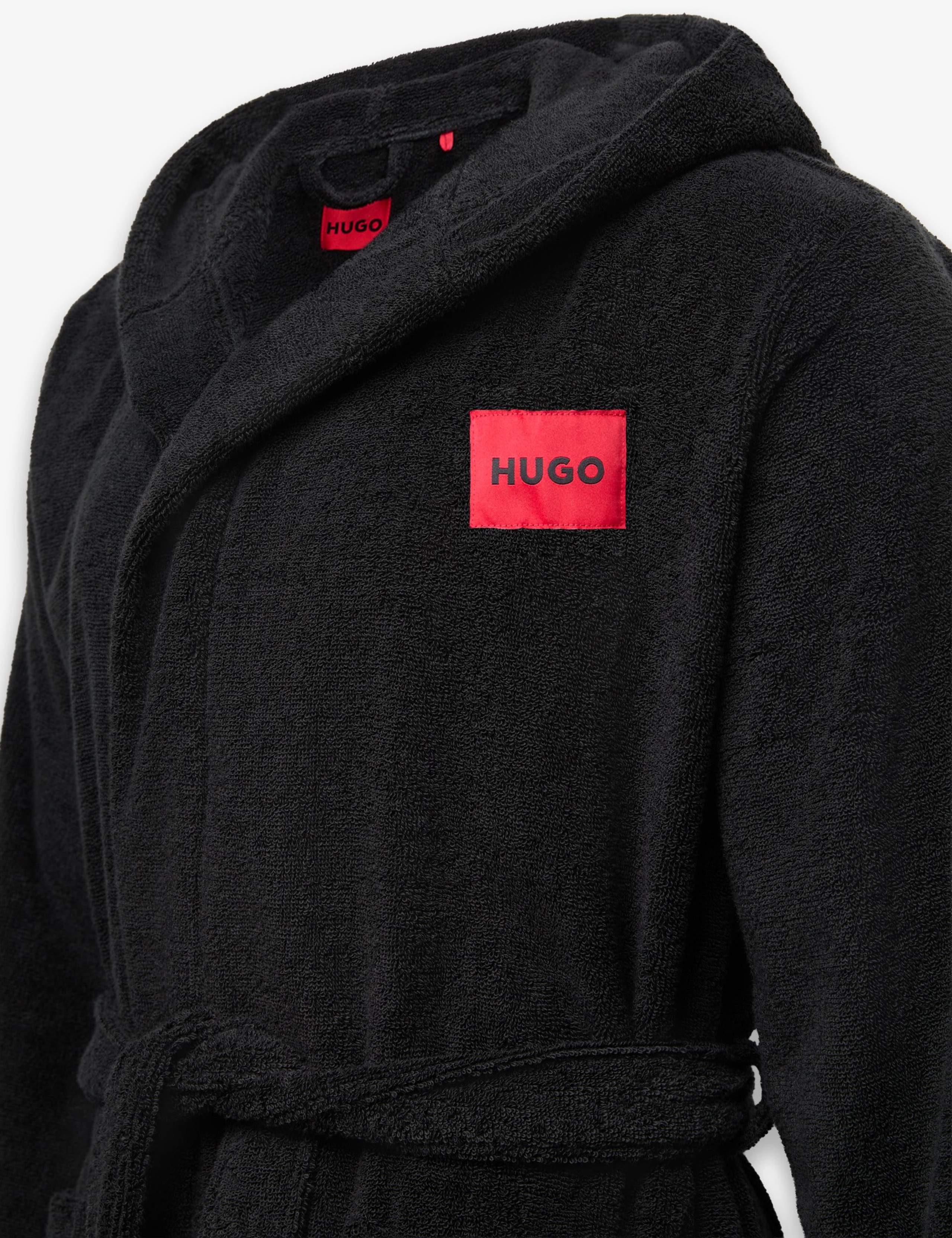 Pure Cotton Terry Hooded Dressing Gown 2 of 3