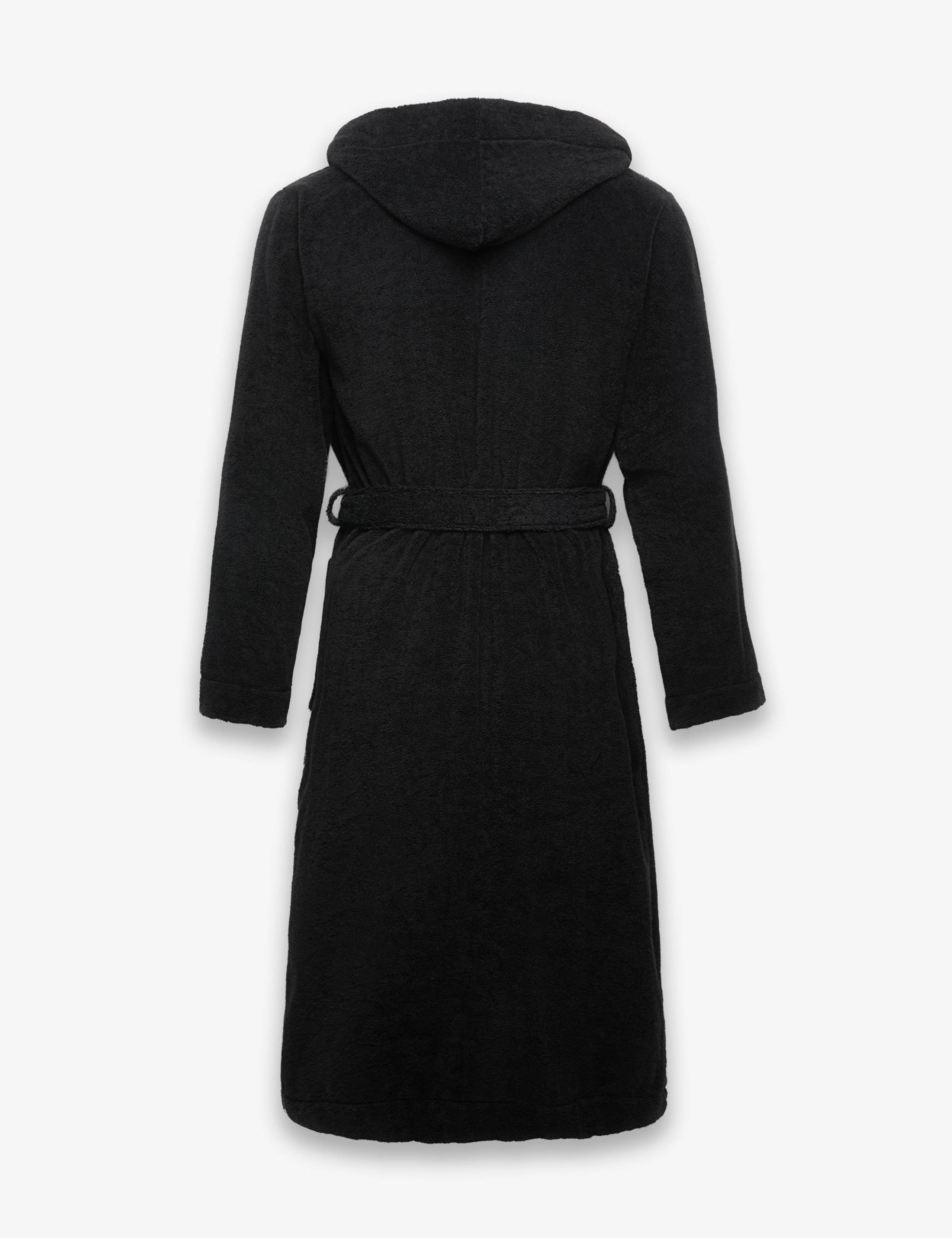 Pure Cotton Terry Hooded Dressing Gown 3 of 3