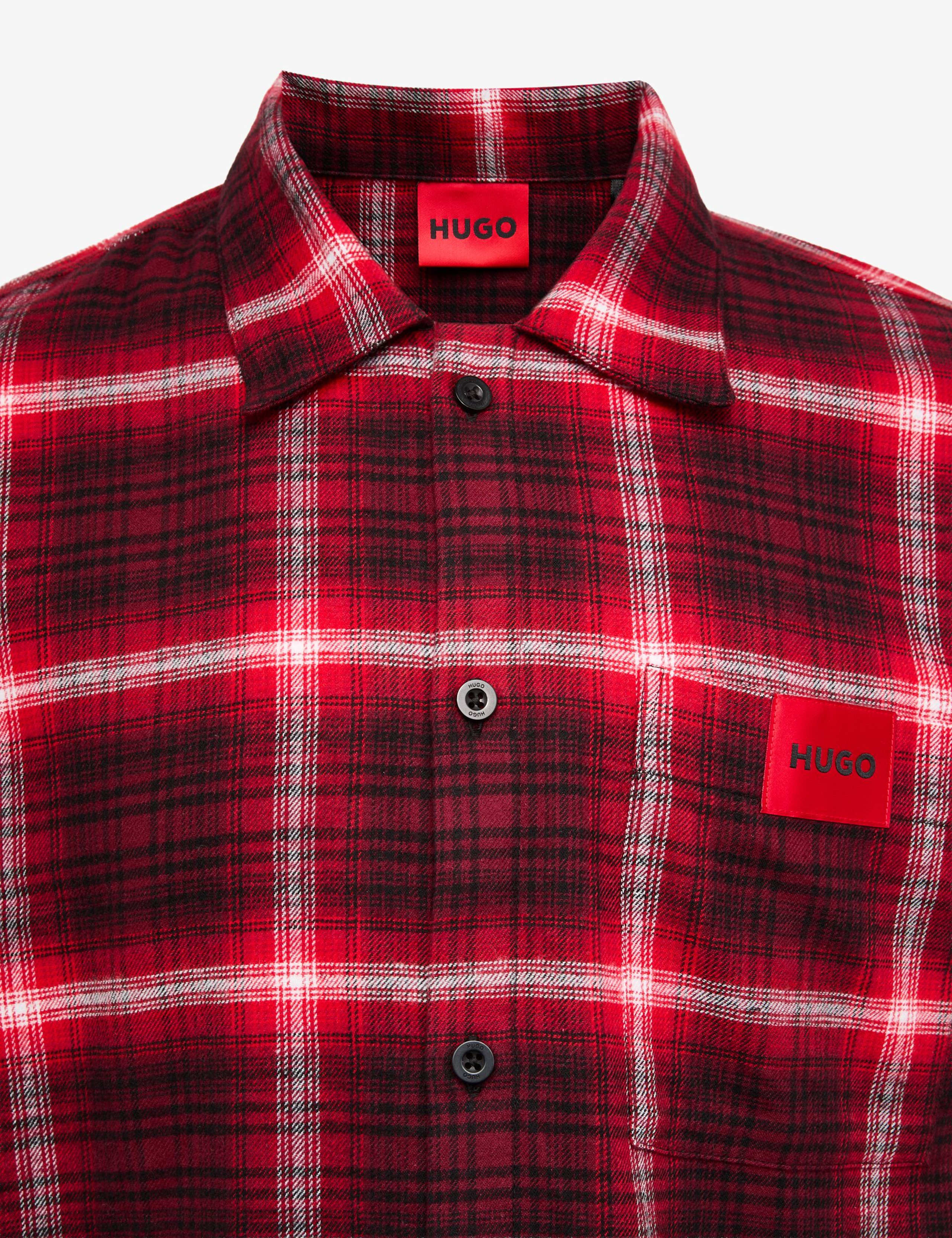 Pure Cotton Checked Pyjama Set 2 of 4