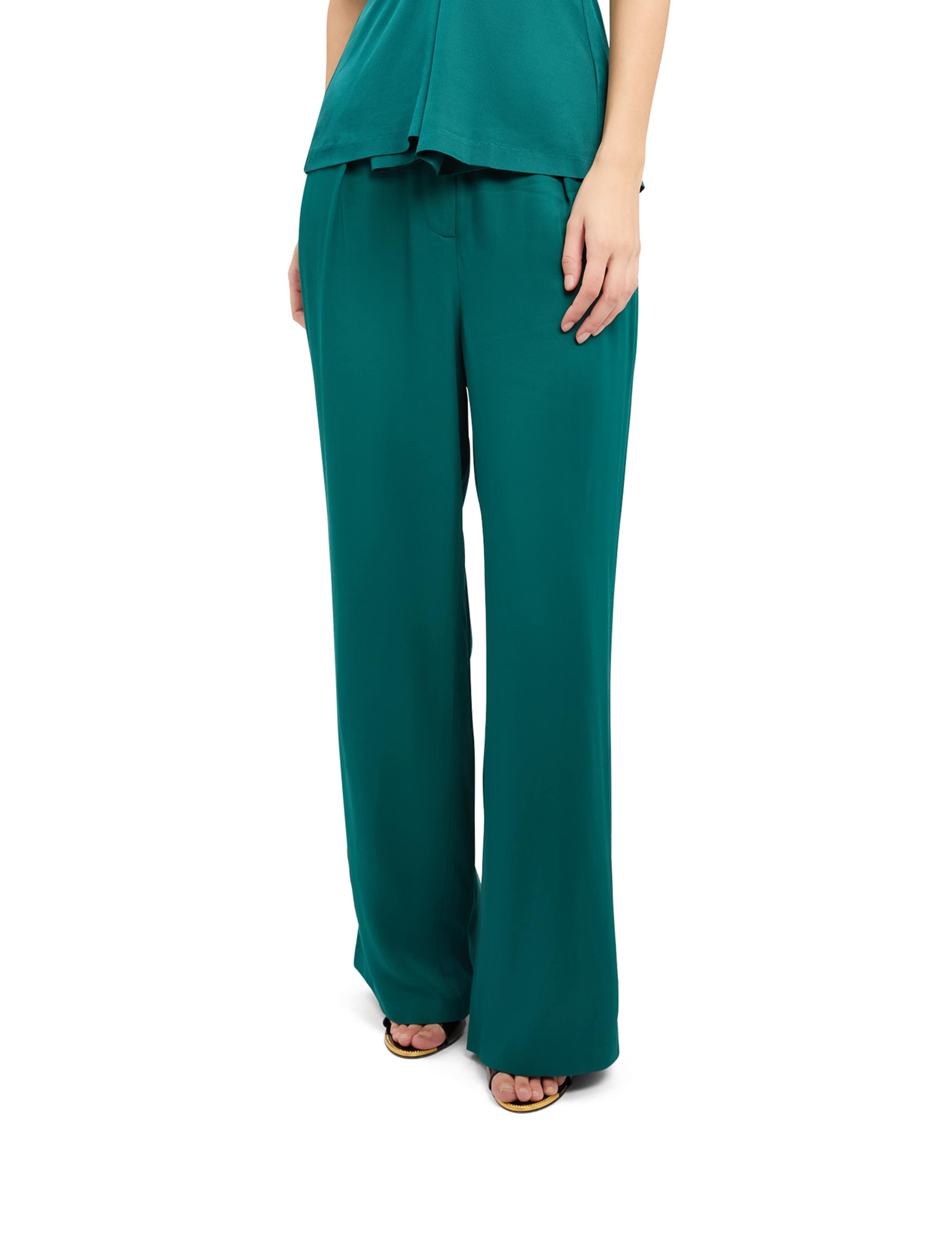 Elasticated Back Straight Leg Trousers 3 of 6