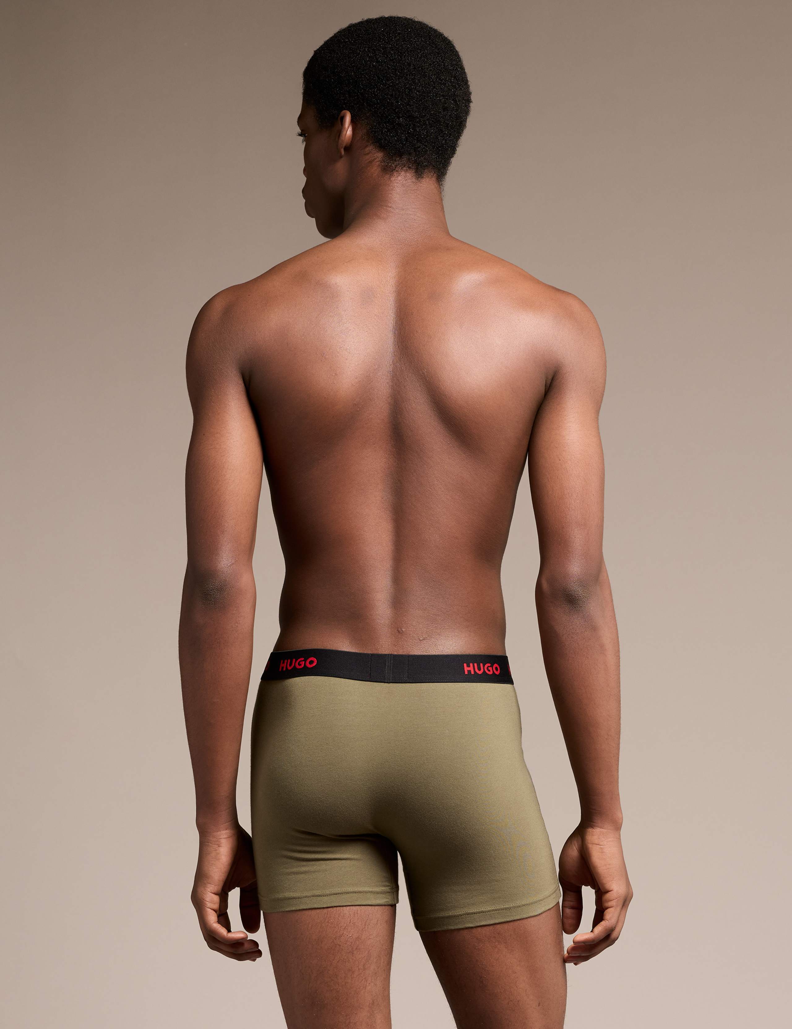 3pk Cotton Rich Logo Waistband Boxer Briefs 4 of 9