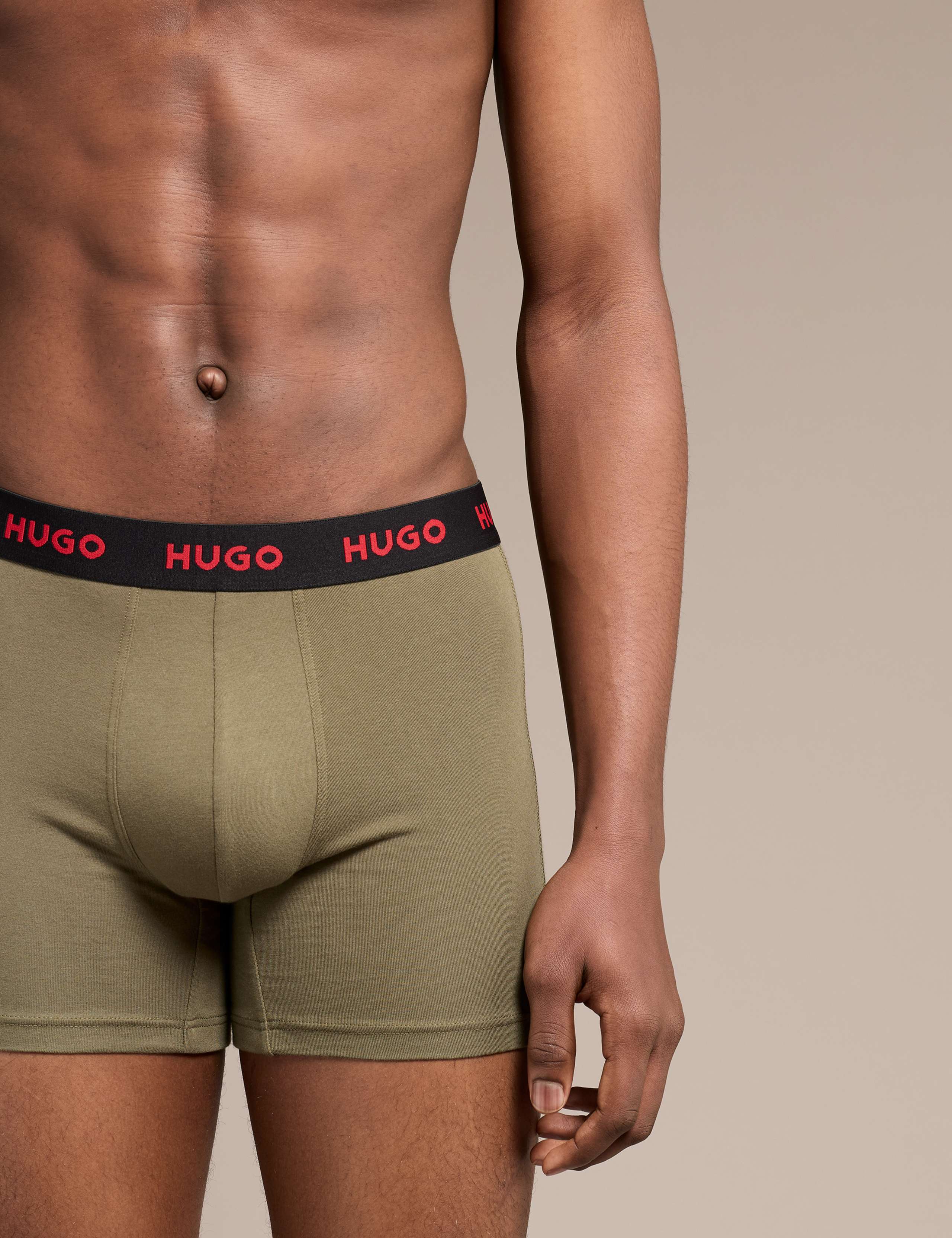 3pk Cotton Rich Logo Waistband Boxers 5 of 9