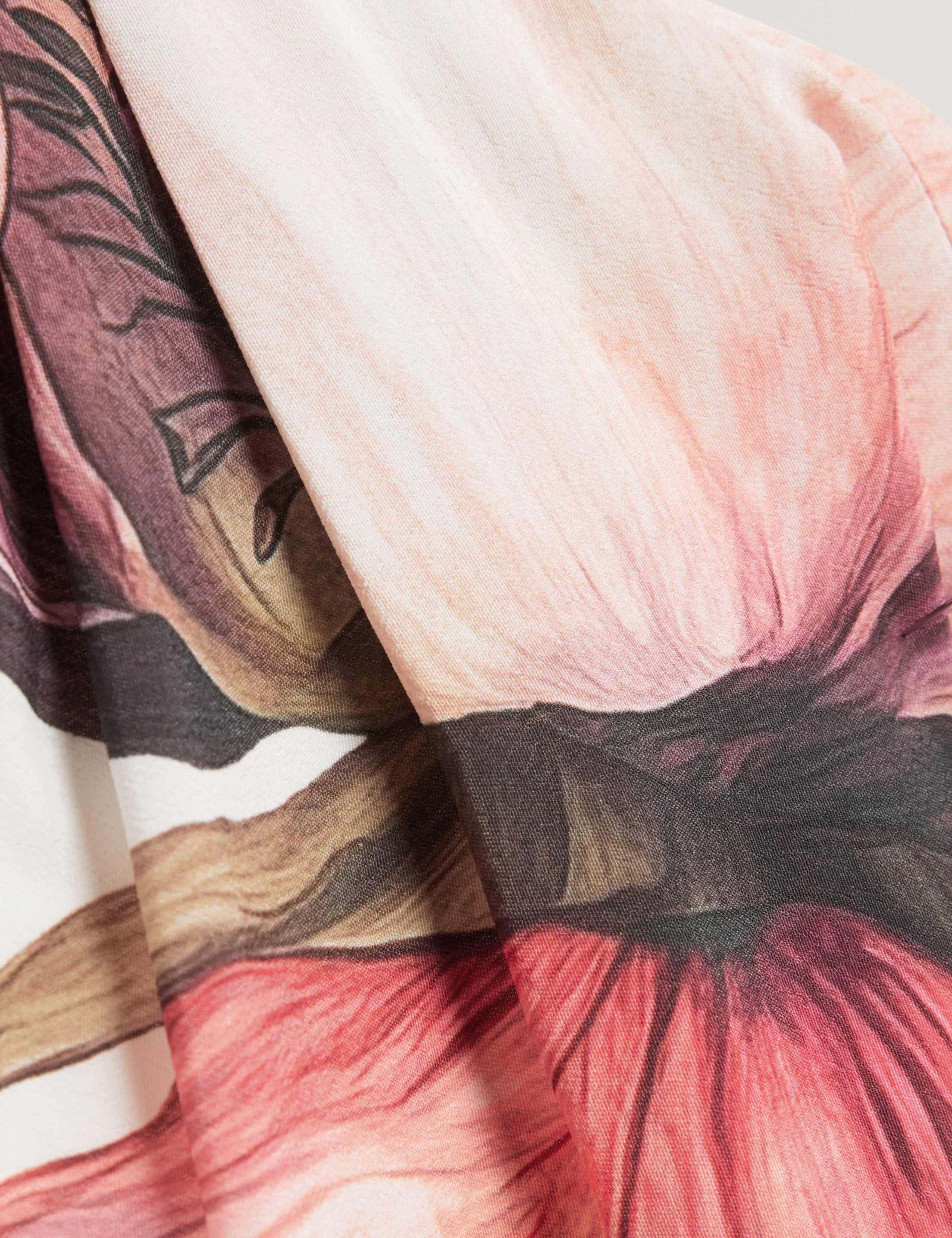 Floral Tie Detail Wrap Blouse 6 of 7