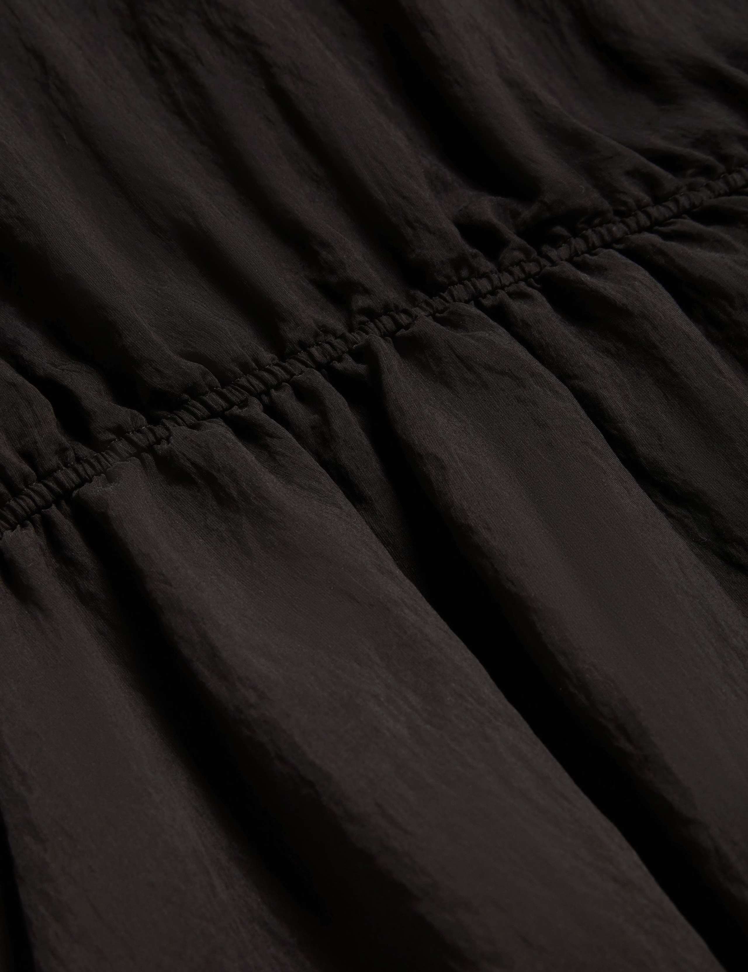 Lyocell Rich Puff Sleeve Peplum Top 6 of 7