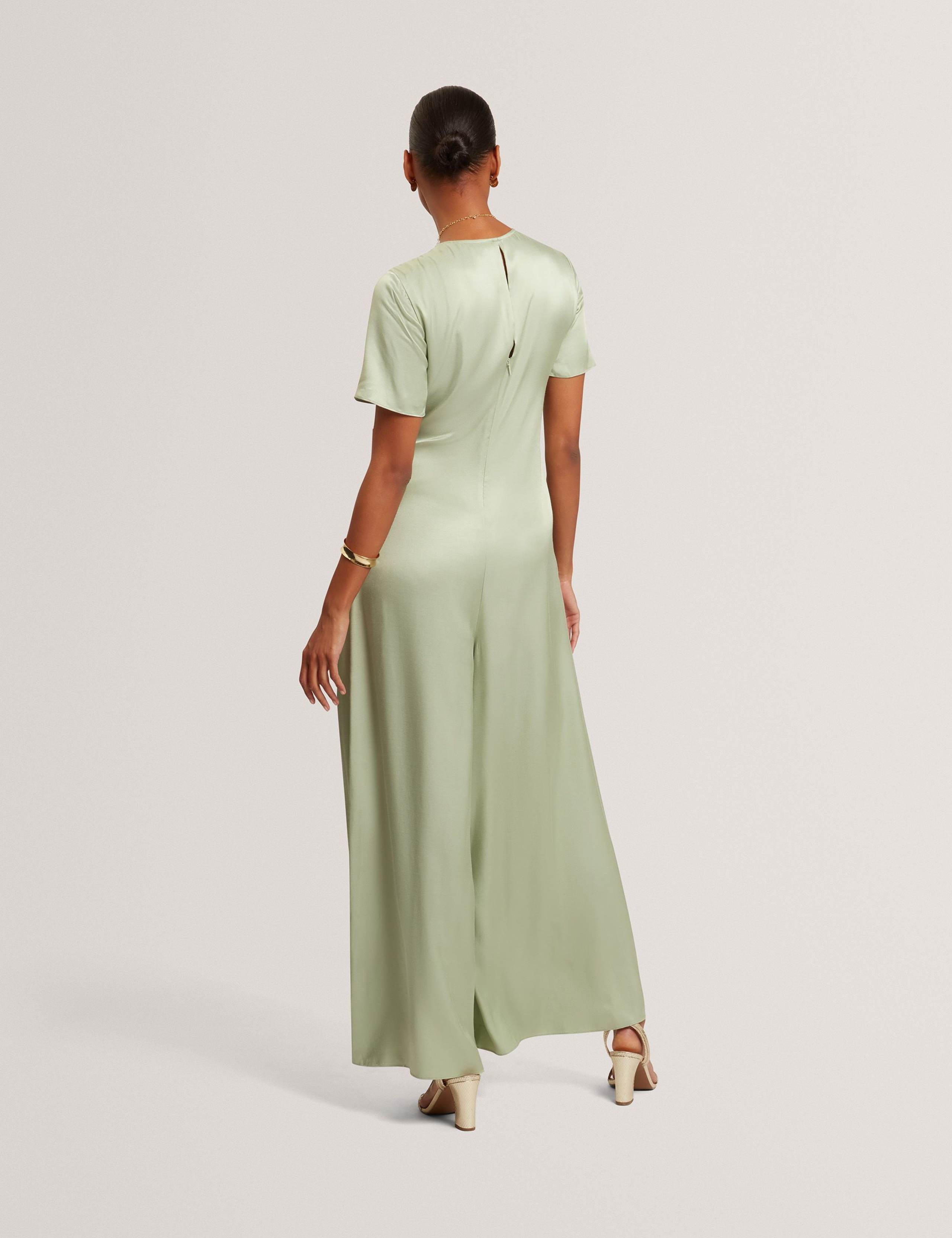 Tie Detail Wide Leg Jumpsuit 3 of 7