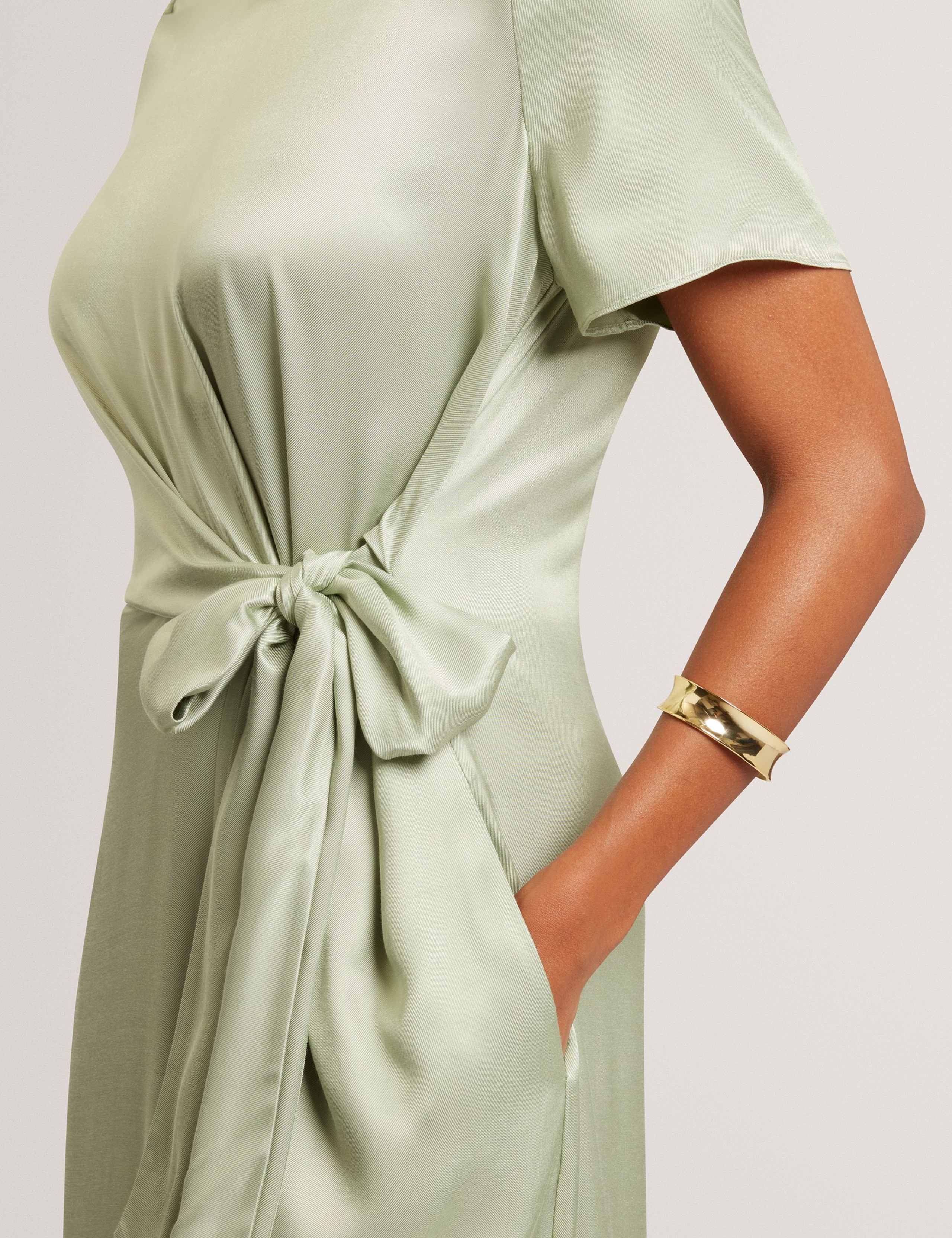 Tie Detail Wide Leg Jumpsuit 6 of 7