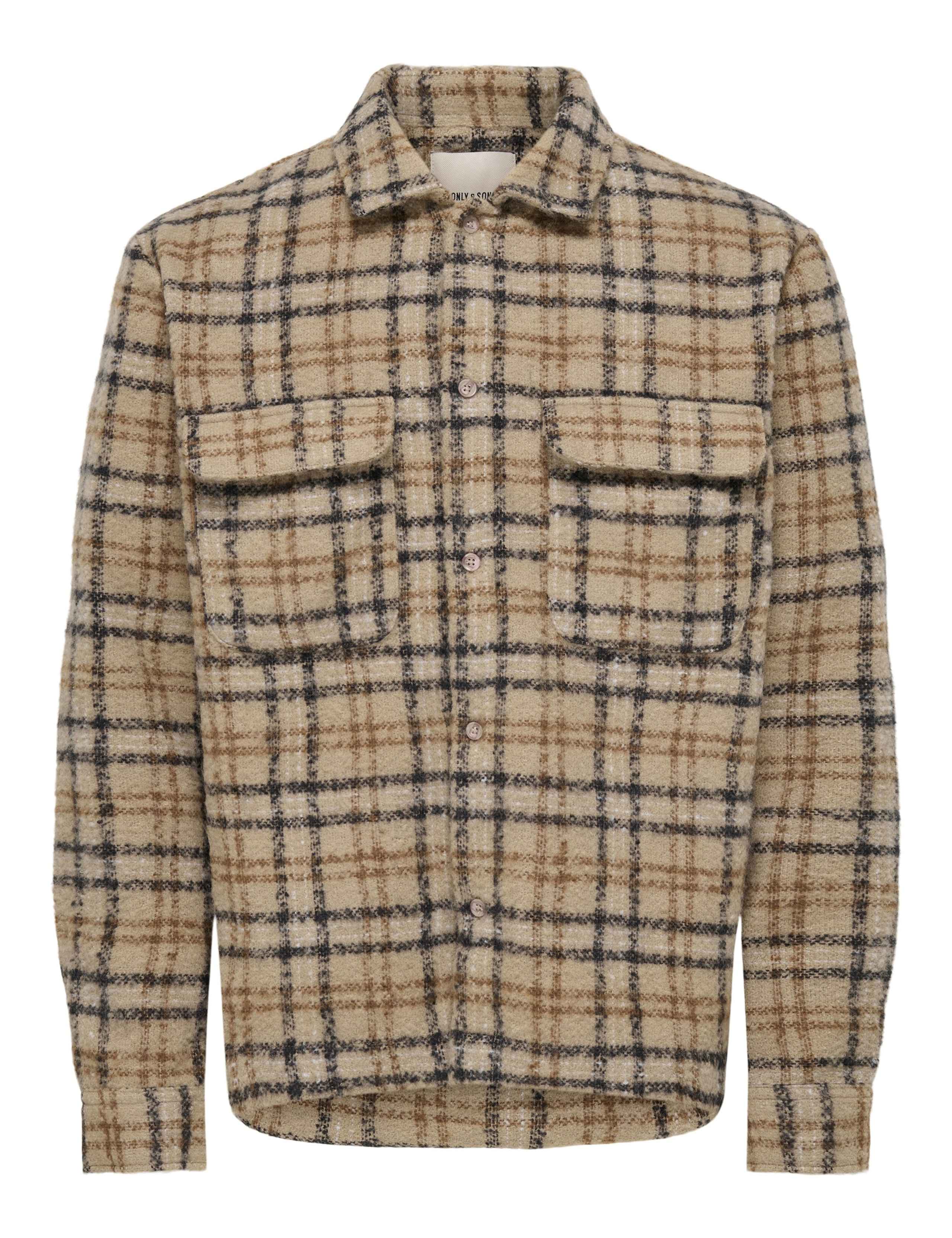 Checked Boucle Overshirt 3 of 5