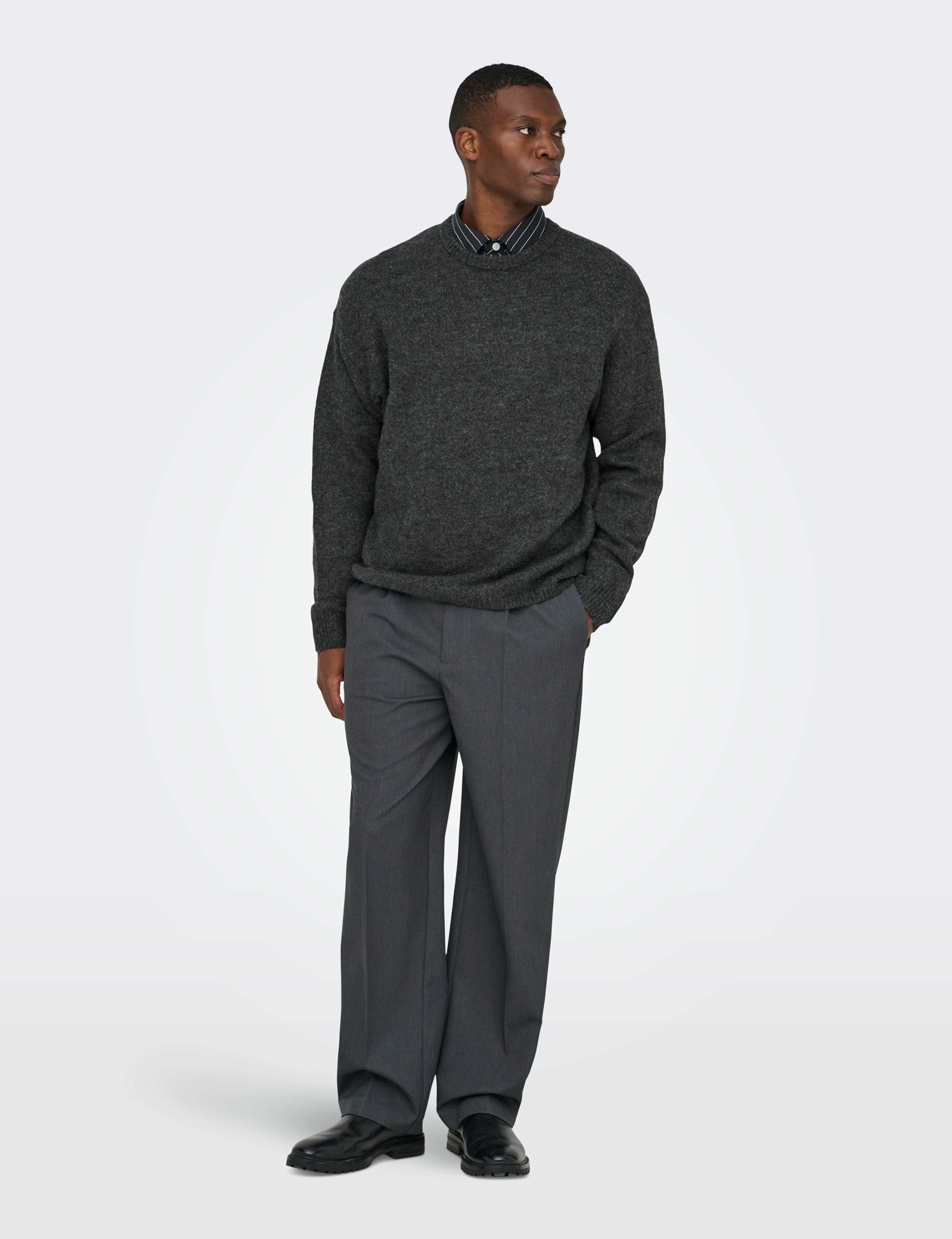 Knitted Crew Neck Jumper 3 of 7