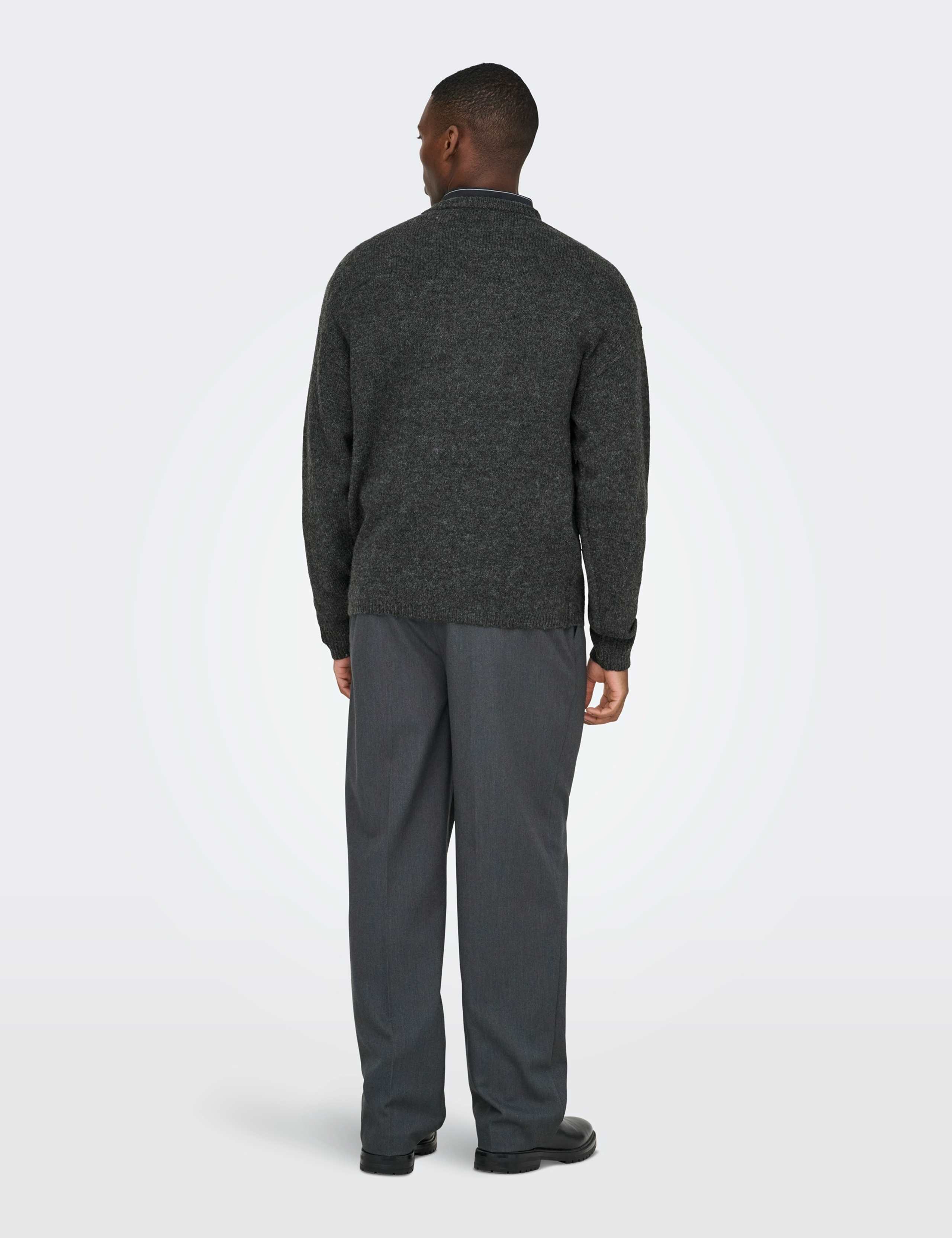 Knitted Crew Neck Jumper 5 of 7