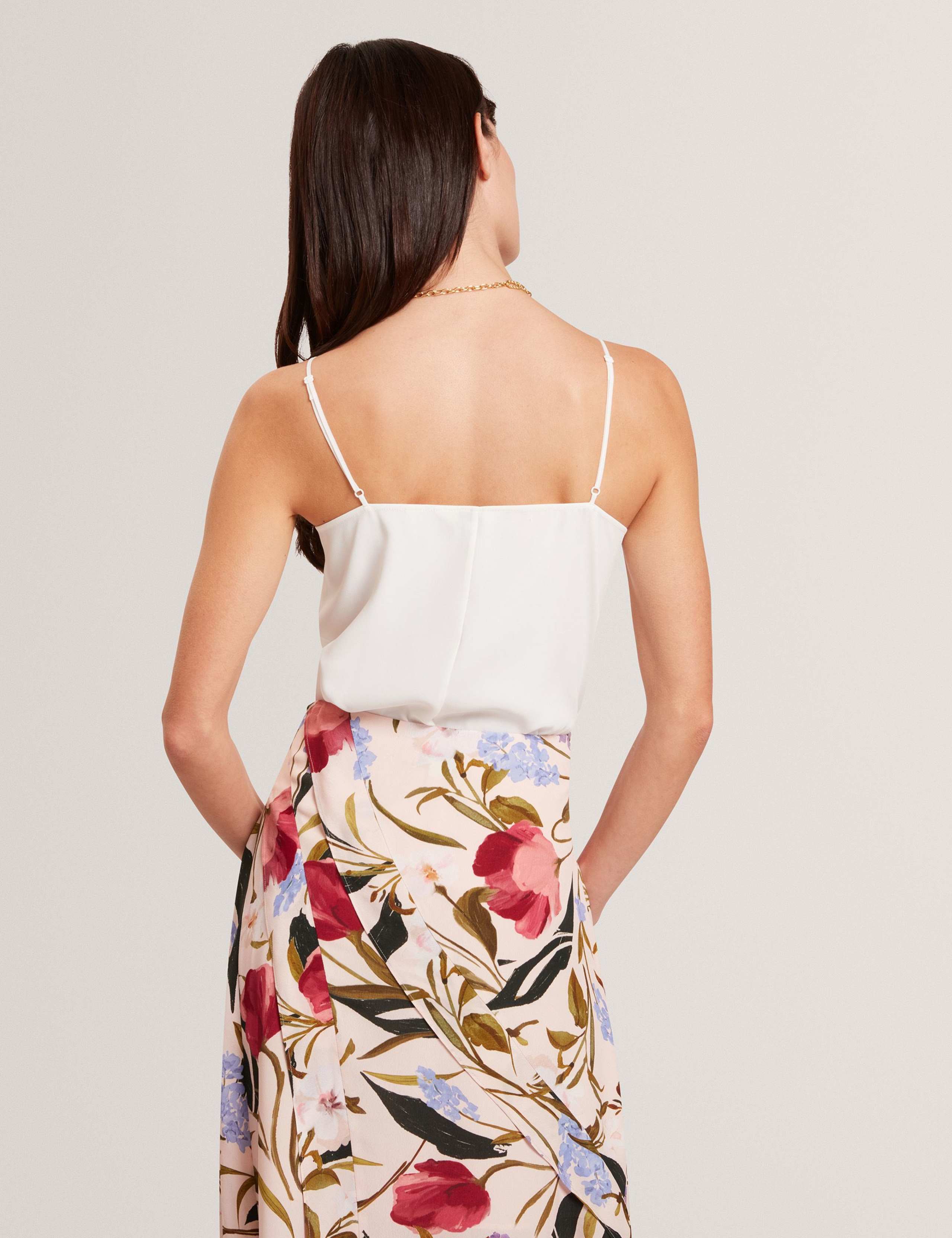 Chiffon Insert Cami Top 6 of 6