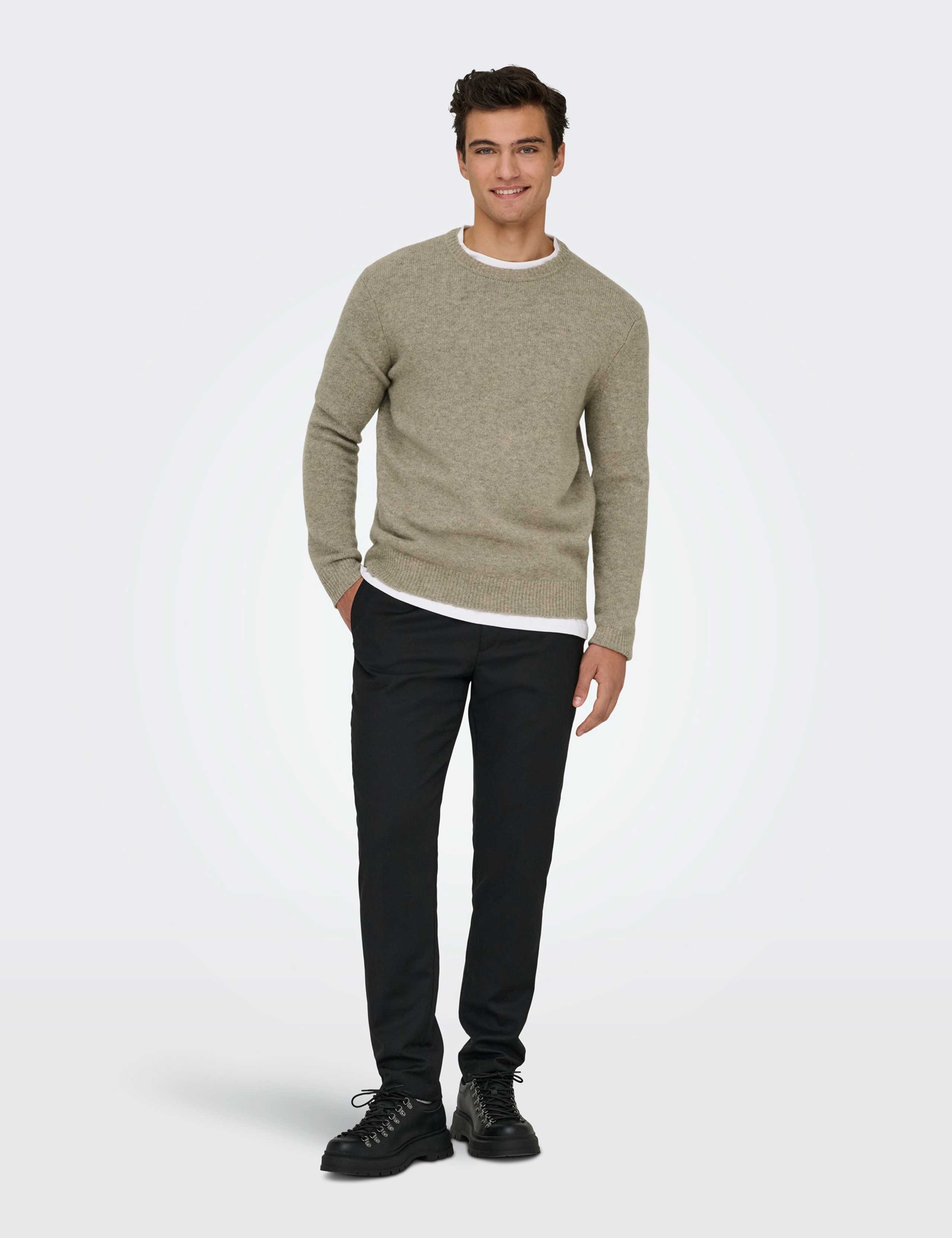Cosy Long Sleeve Wool Jumper 3 of 7