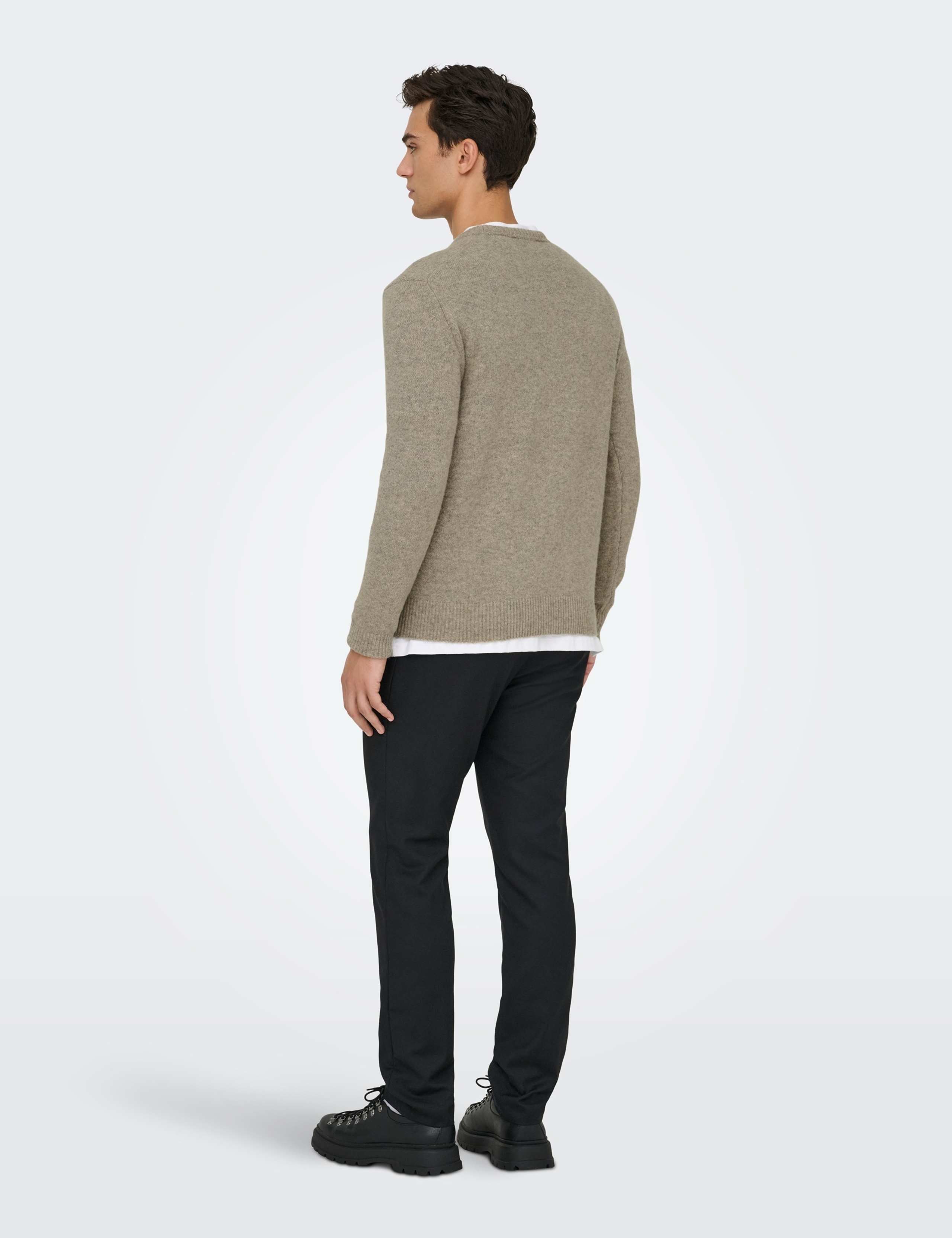 Cosy Long Sleeve Wool Jumper 5 of 7