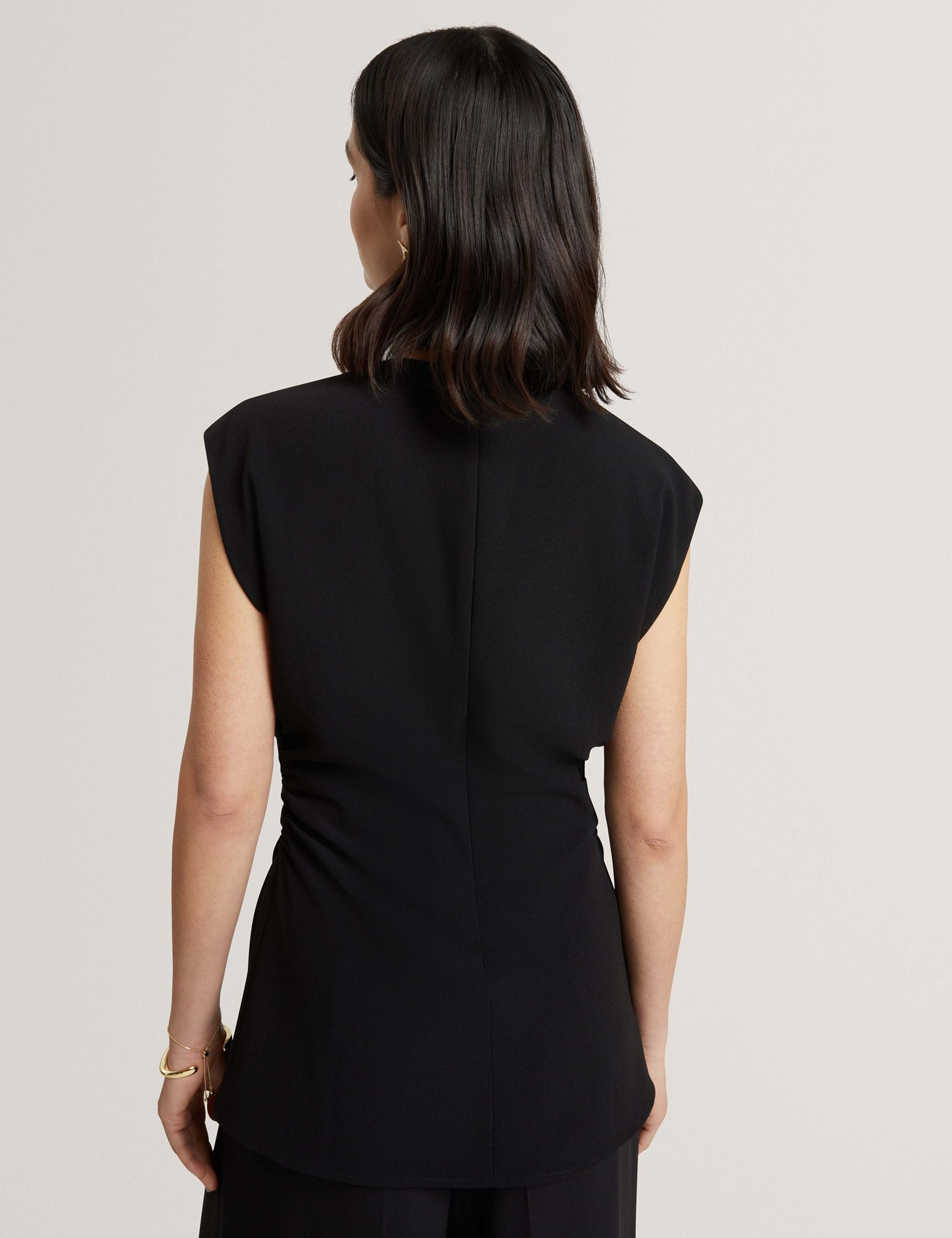 Ruched V-Neck Top 5 of 7