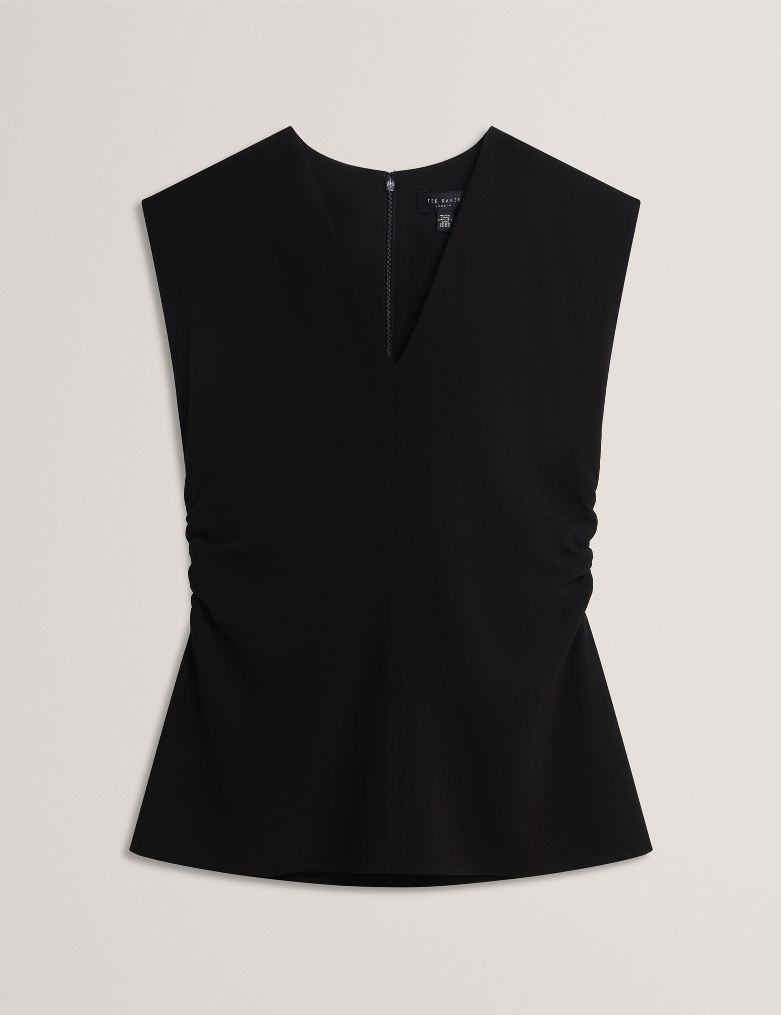 Ruched V-Neck Top 2 of 7