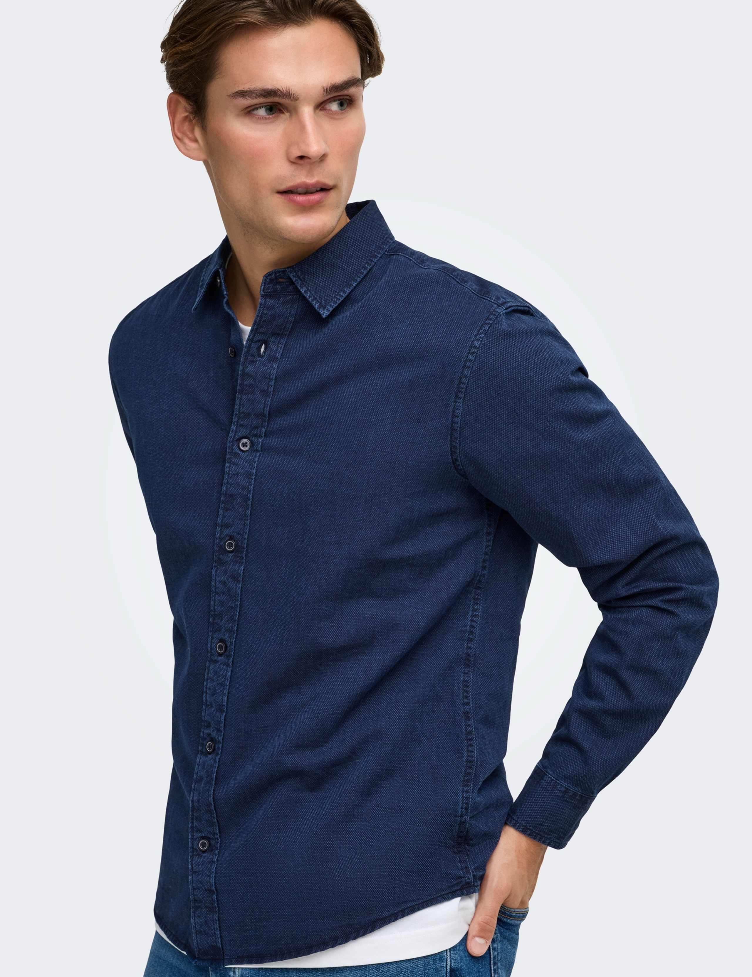 Cotton Indigo Shirt 3 of 7