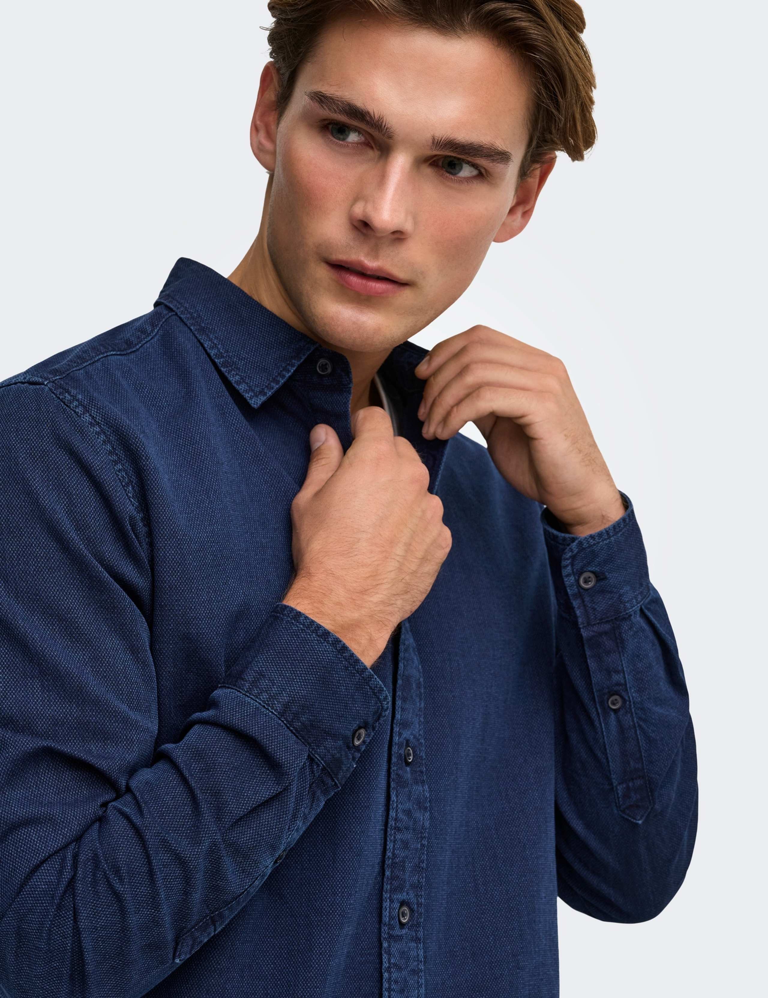 Cotton Indigo Shirt 4 of 7