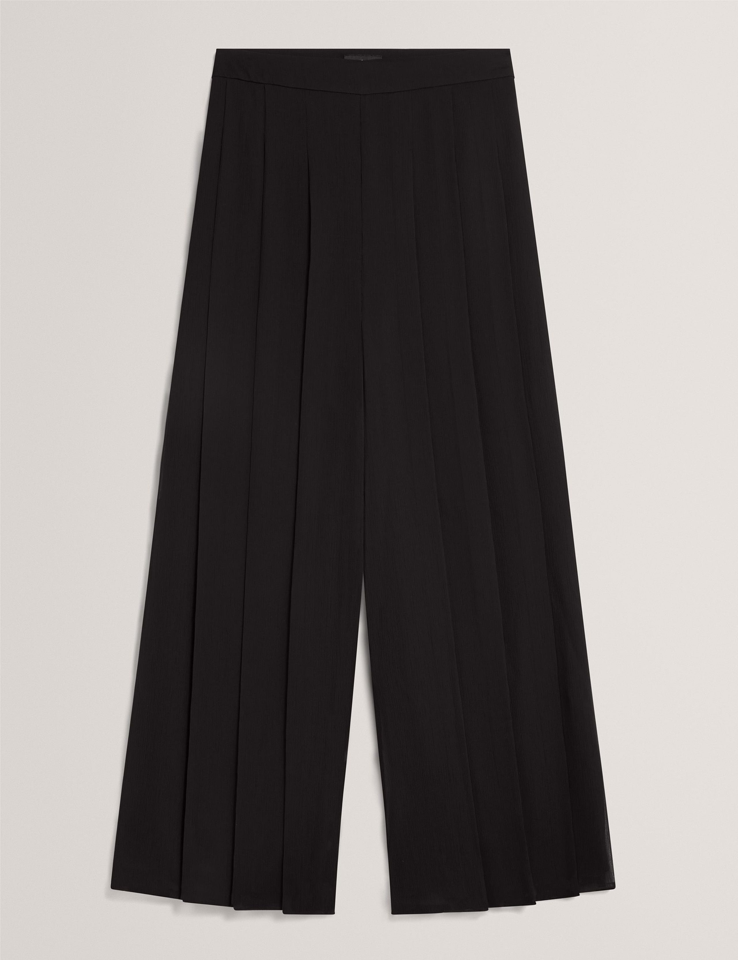 Pleat Front Wide Leg Trousers 2 of 7