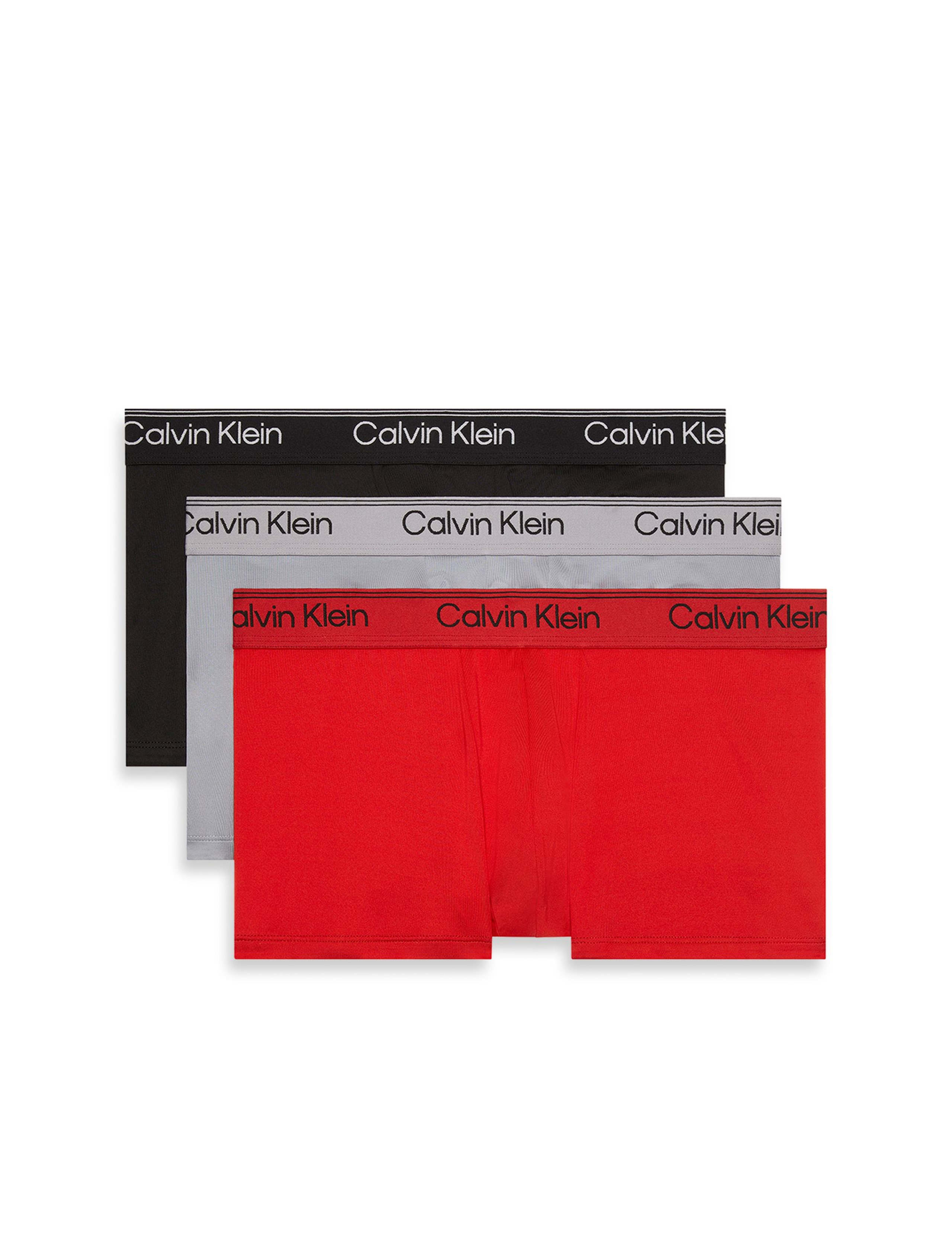 3 Pack Brushed Micro Stretch Trunks 1 of 2