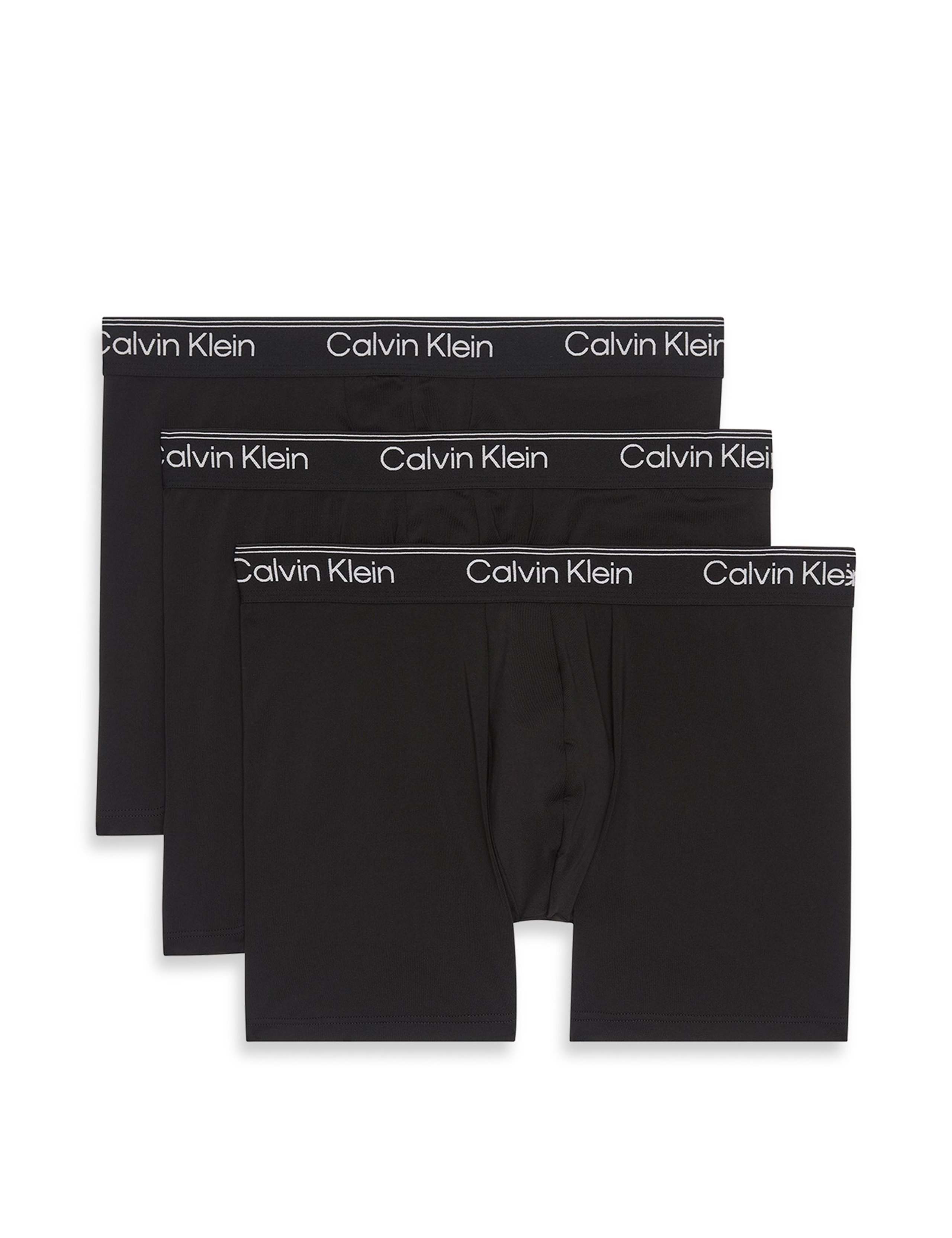3 Pack Boxer Briefs - Microfibre Stretch 1 of 7