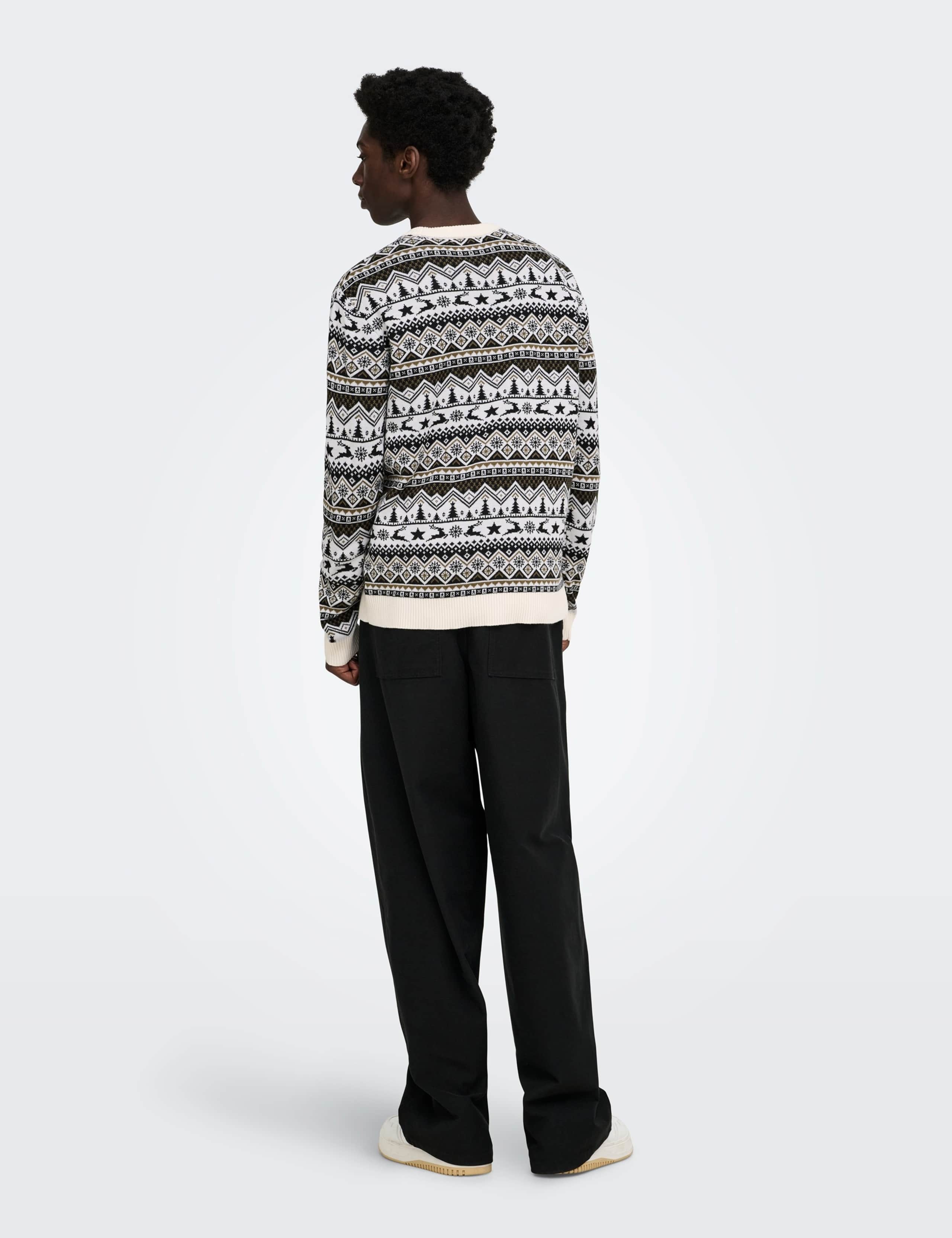 Long Sleeve Knitted Novelty Jumper 3 of 8