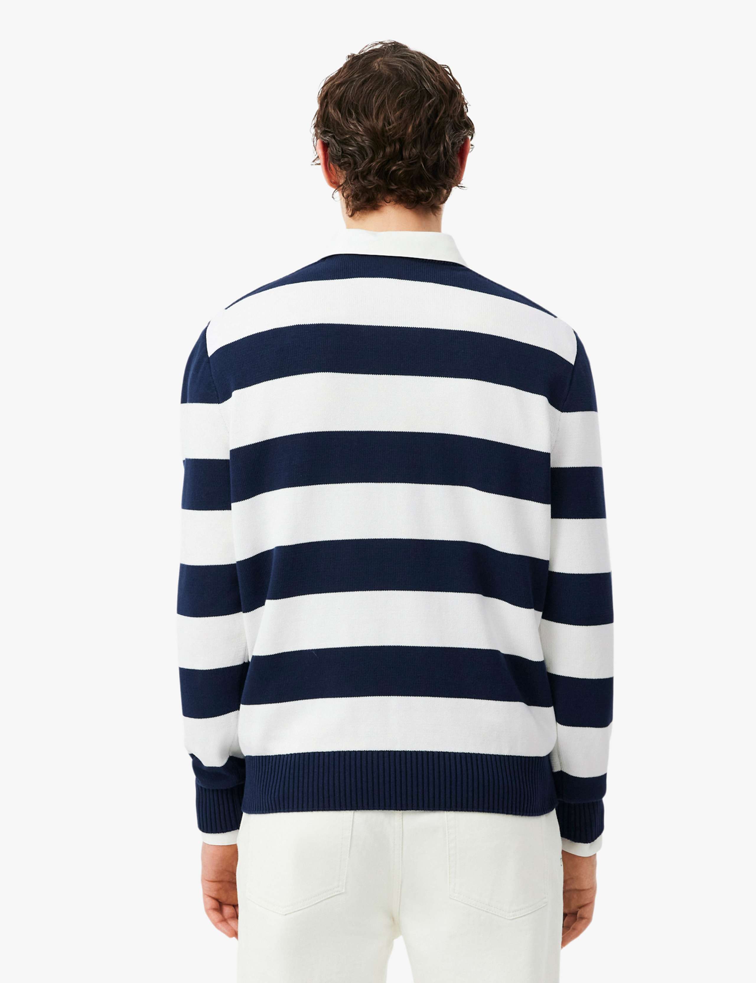 Pure Cotton Rich Striped Jumper 3 of 4