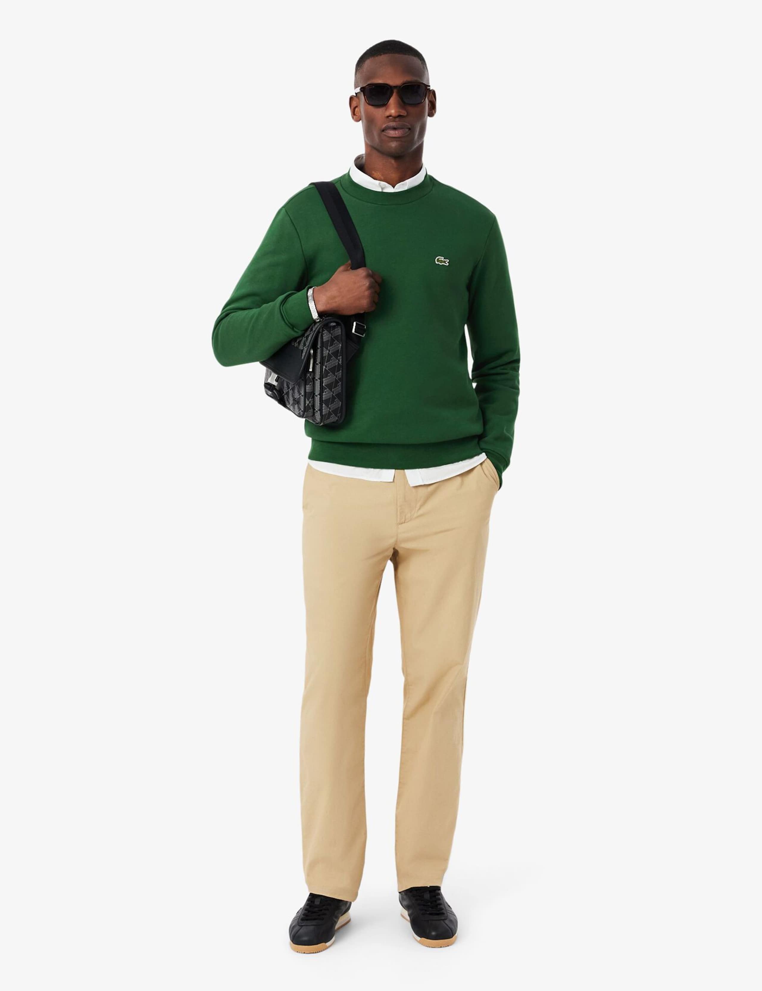 Cotton Rich Fleece Crew Neck Sweatshirt 3 of 6