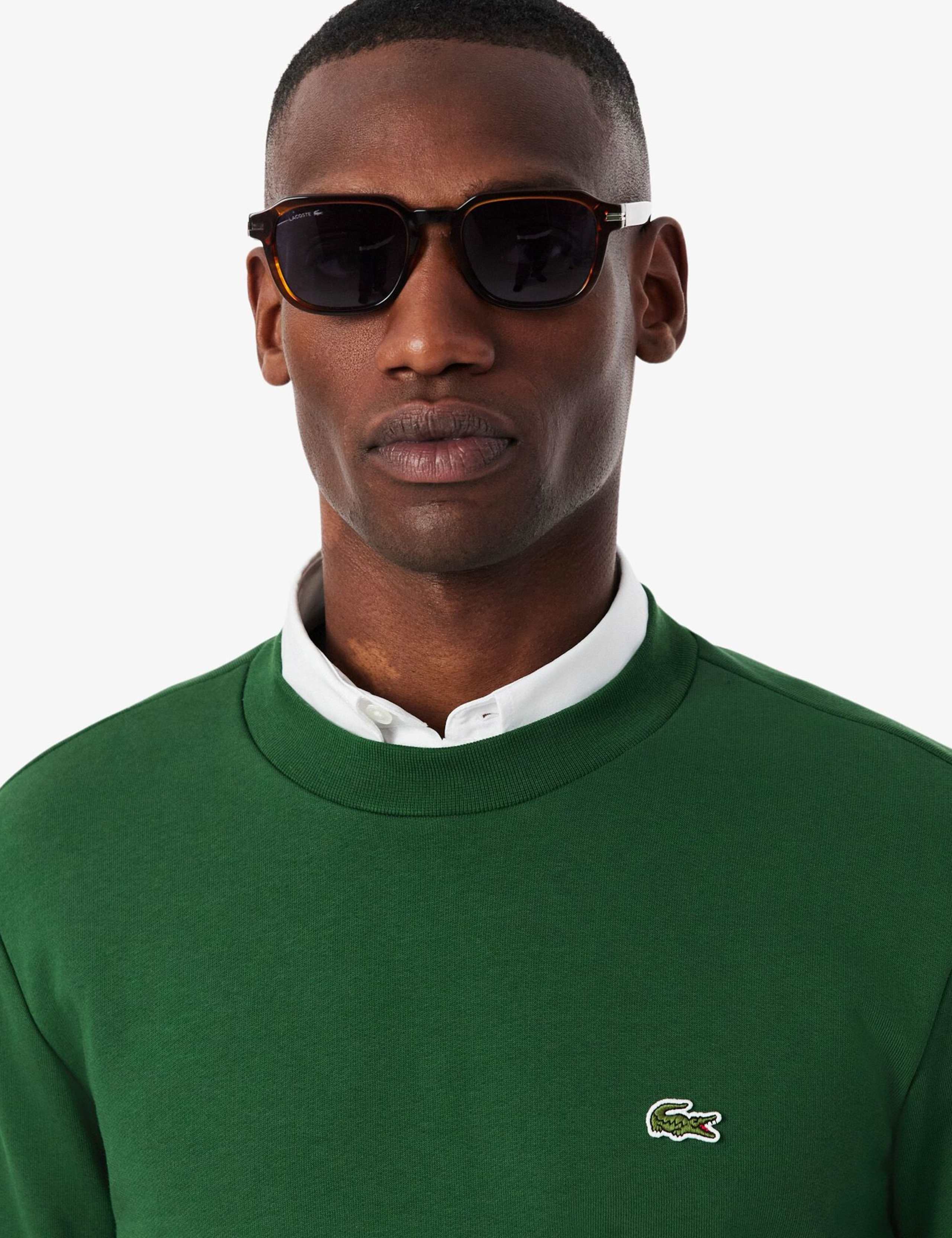 Cotton Rich Fleece Crew Neck Sweatshirt 4 of 6