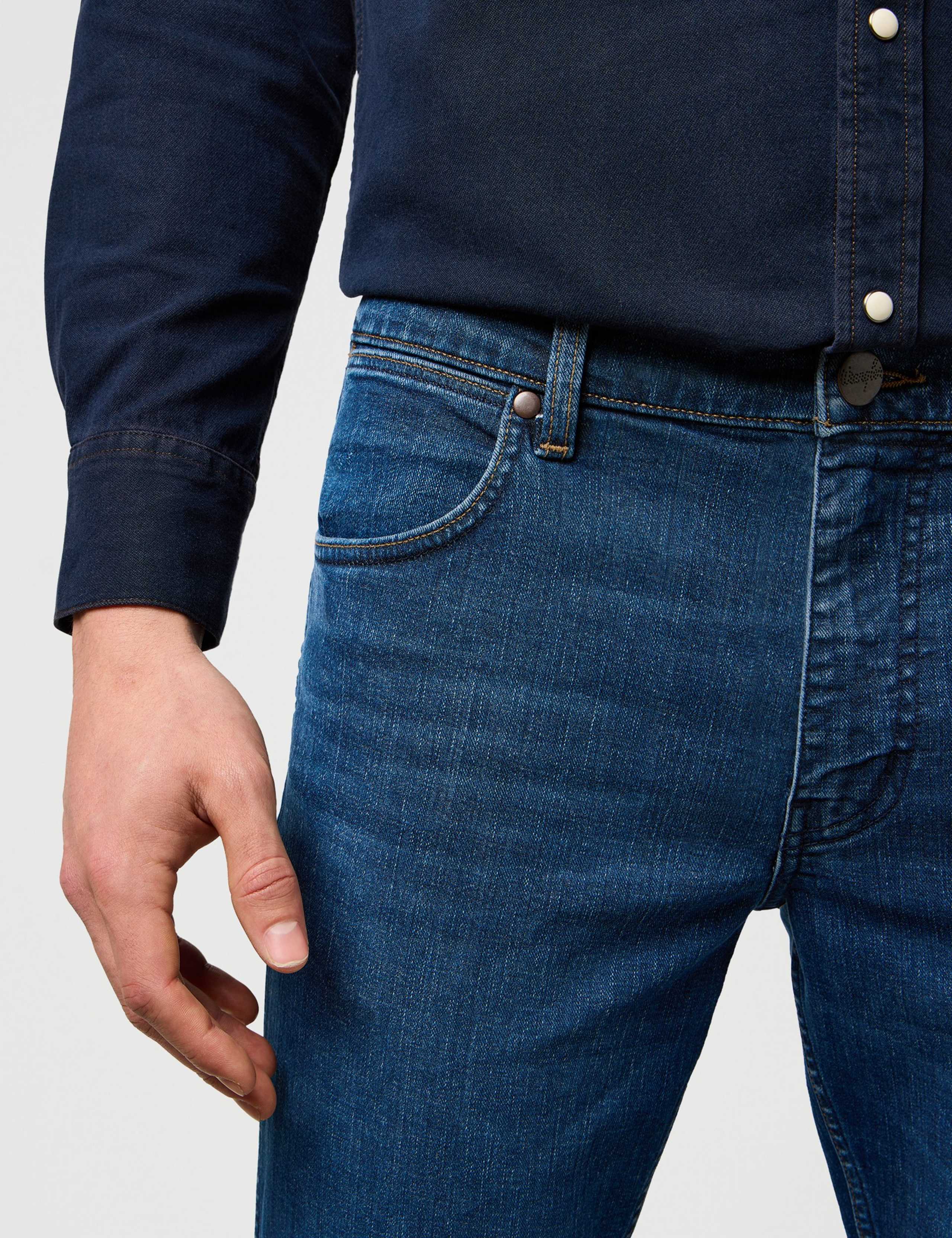 Greensboro Straight Fit Cotton Rich Jeans 3 of 6