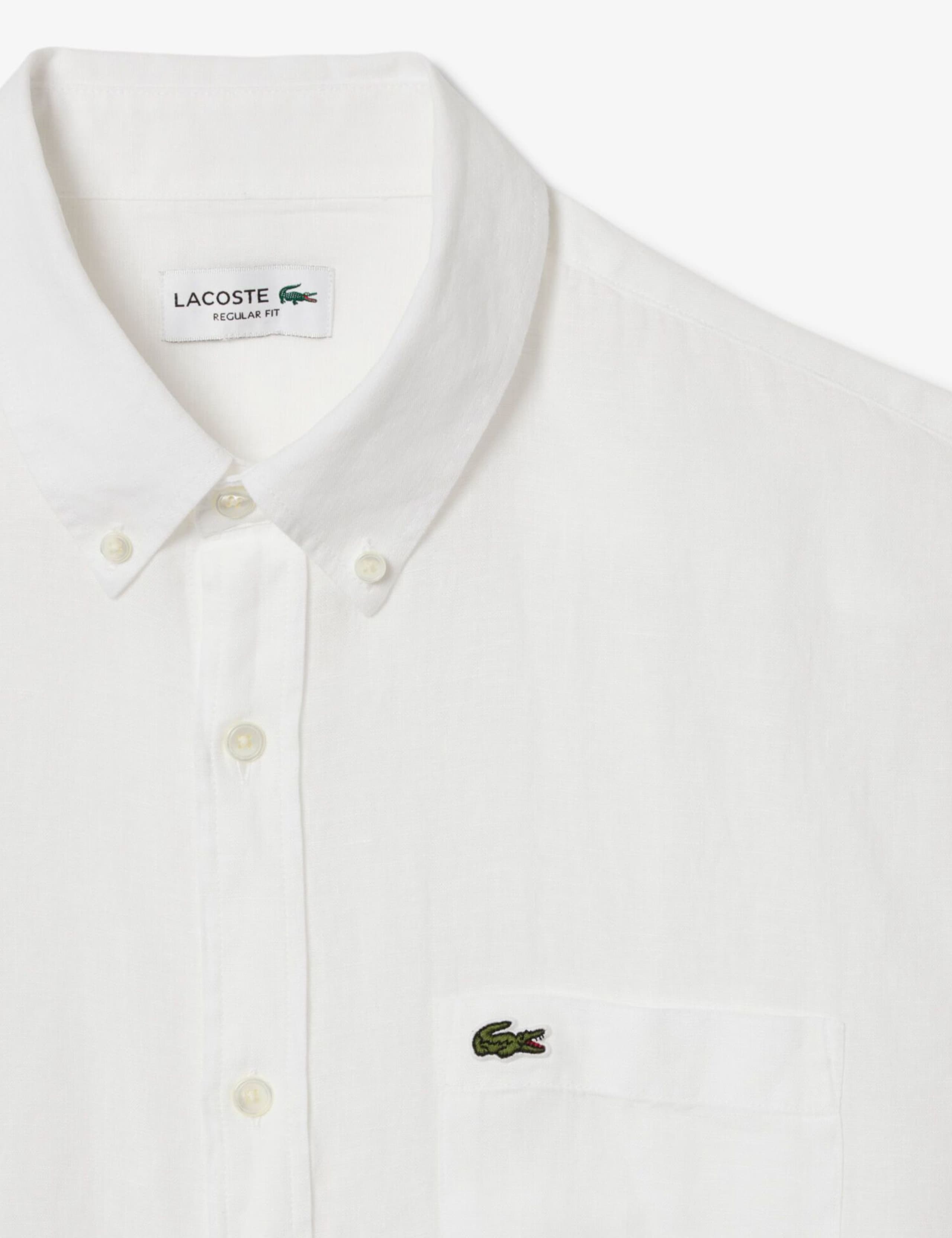 Regular Fit Pure Linen Short Sleeve Shirt 5 of 6