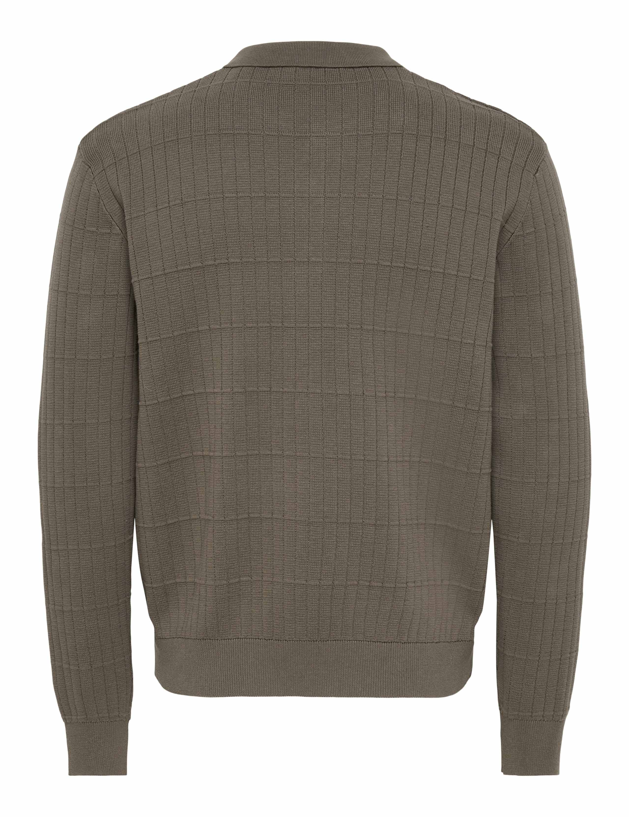 Pure Cotton Textured Polo Shirt 2 of 3