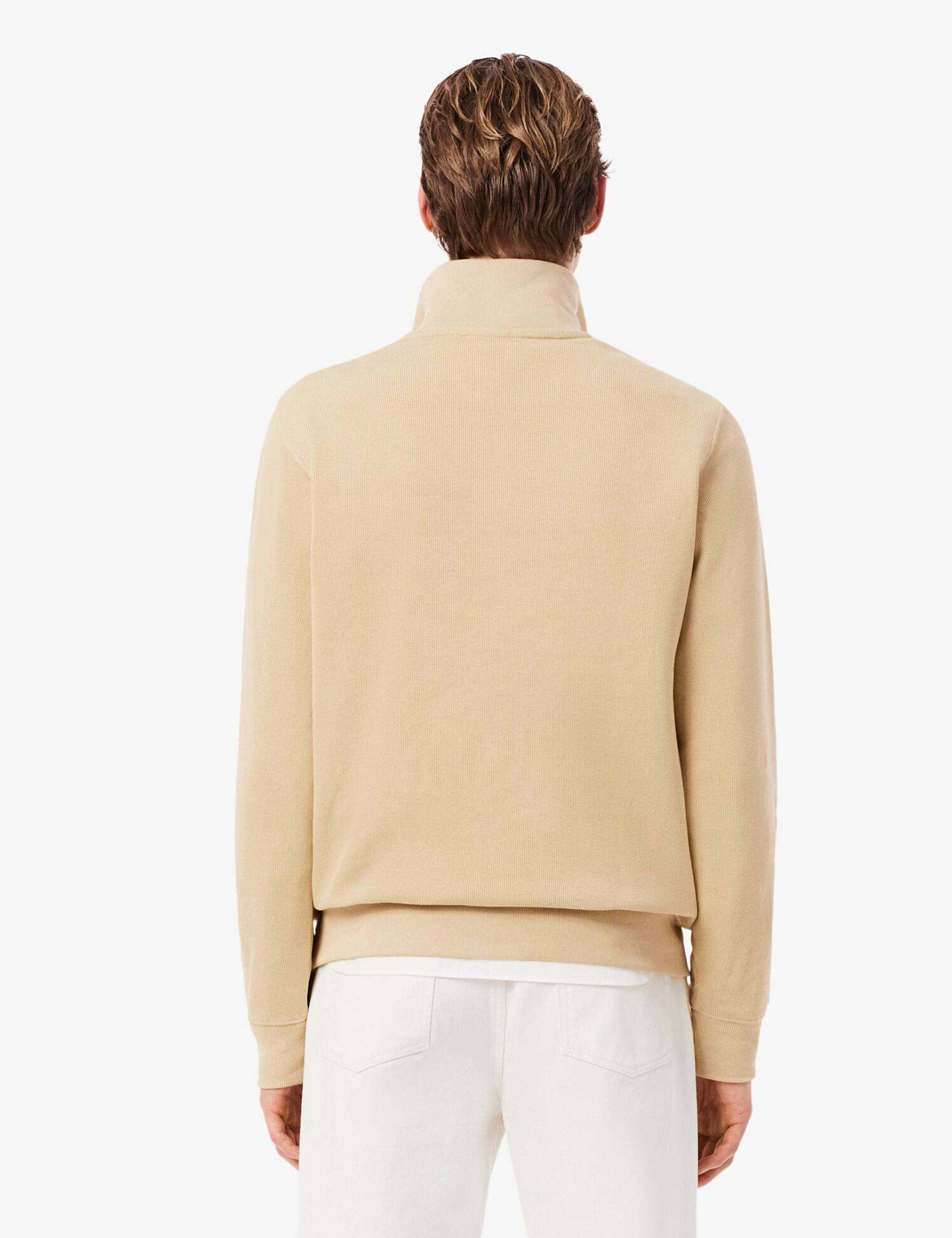 Pure Cotton Half Zip Sweatshirt 4 of 8