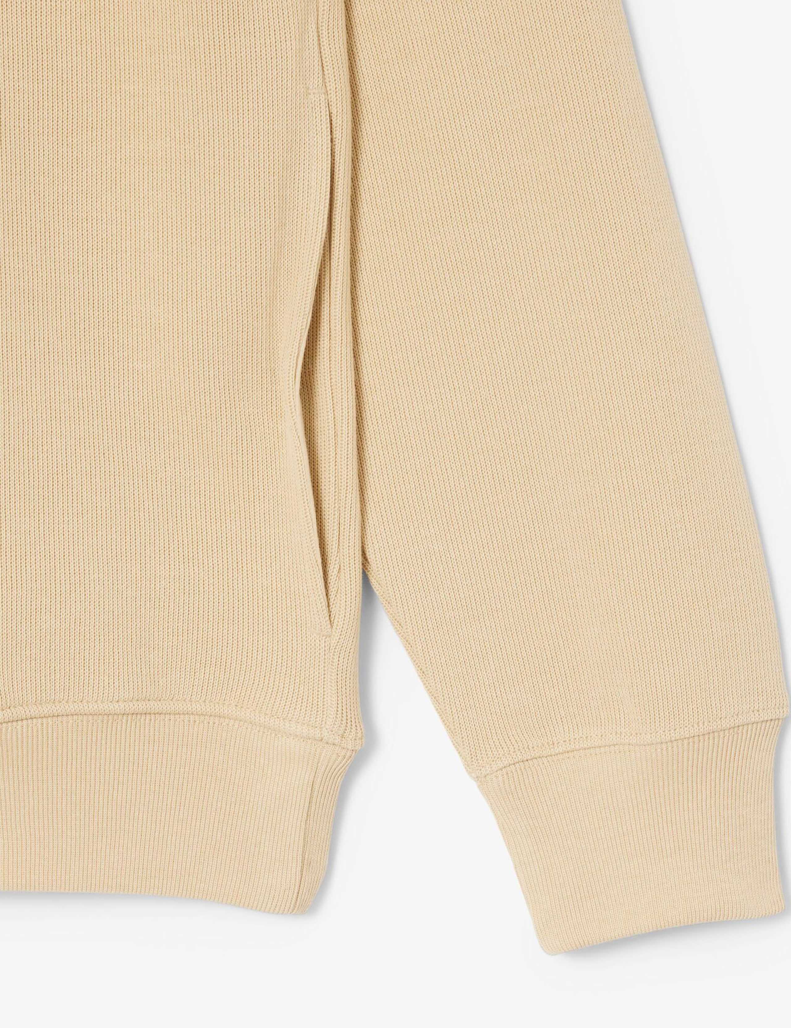 Pure Cotton Half Zip Sweatshirt 5 of 8