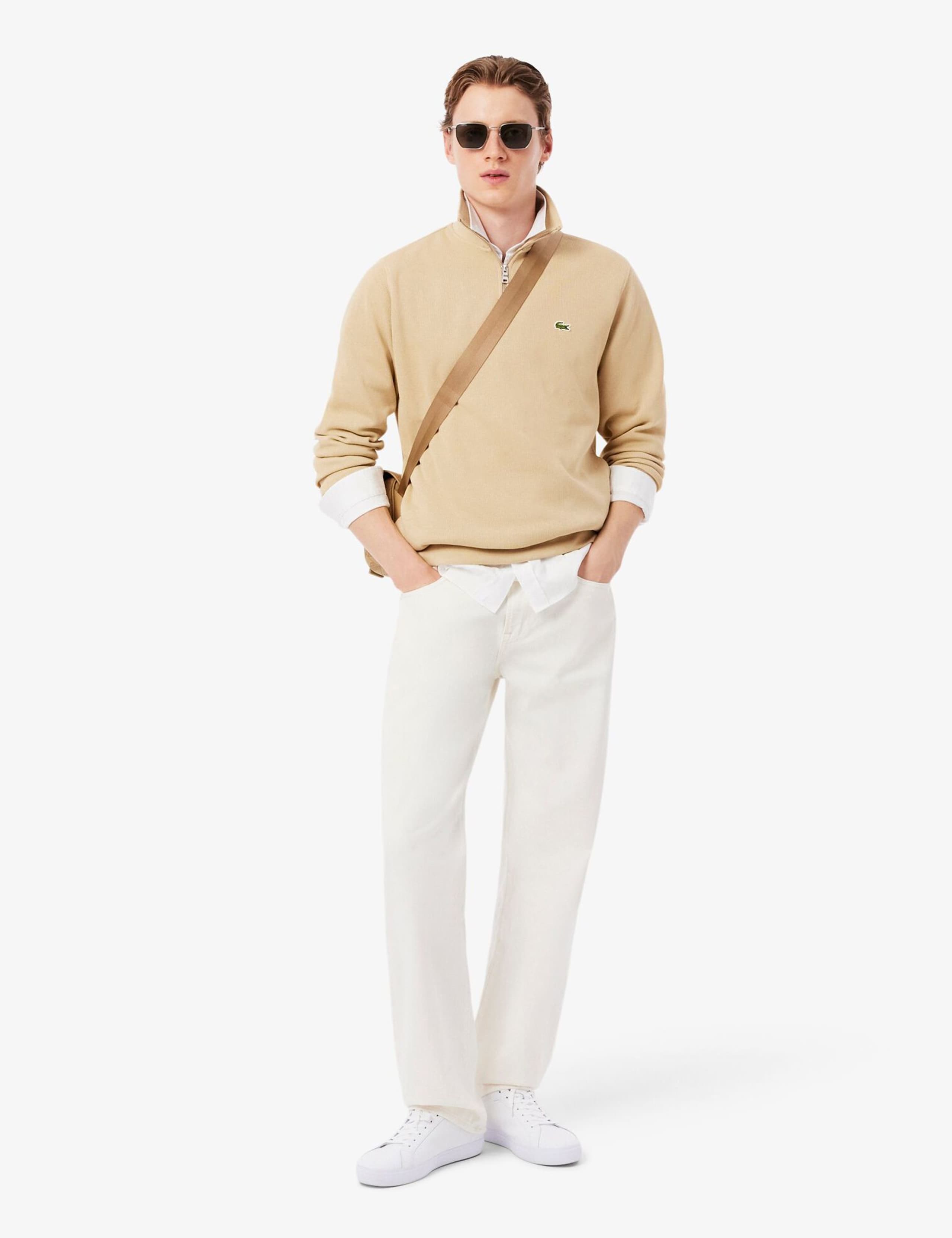 Pure Cotton Half Zip Sweatshirt 8 of 8