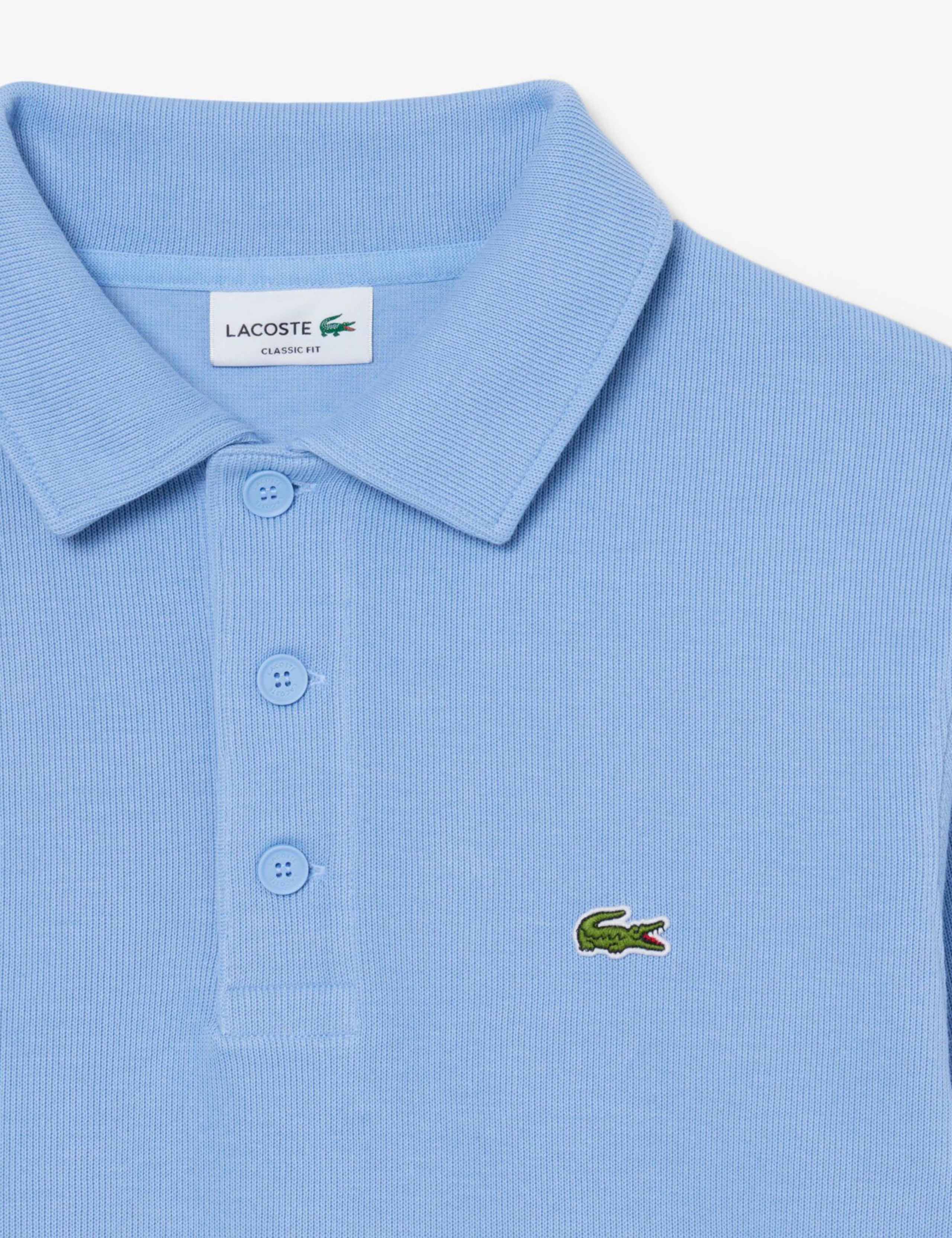 Pure Cotton Knitted Polo Collar Sweatshirt 7 of 7