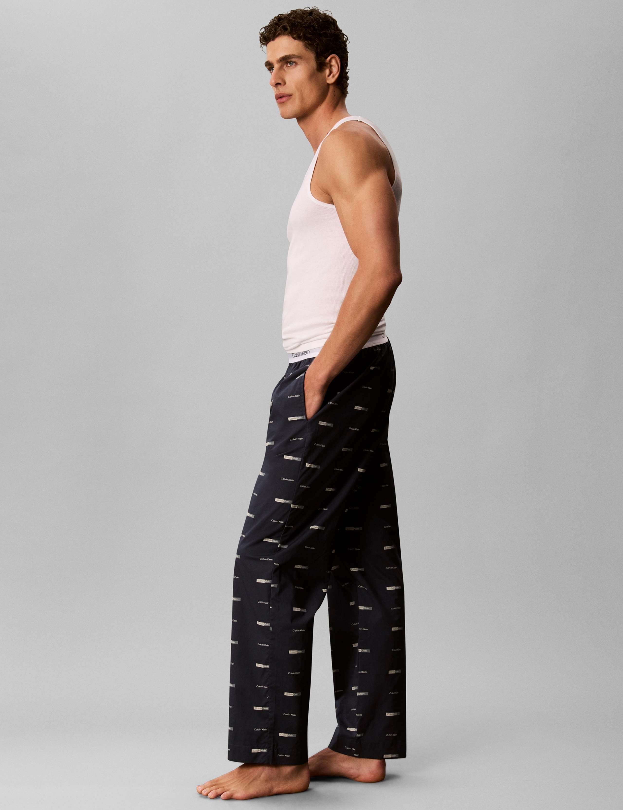 Pure Cotton Patterned Pyjama Bottoms 5 of 6