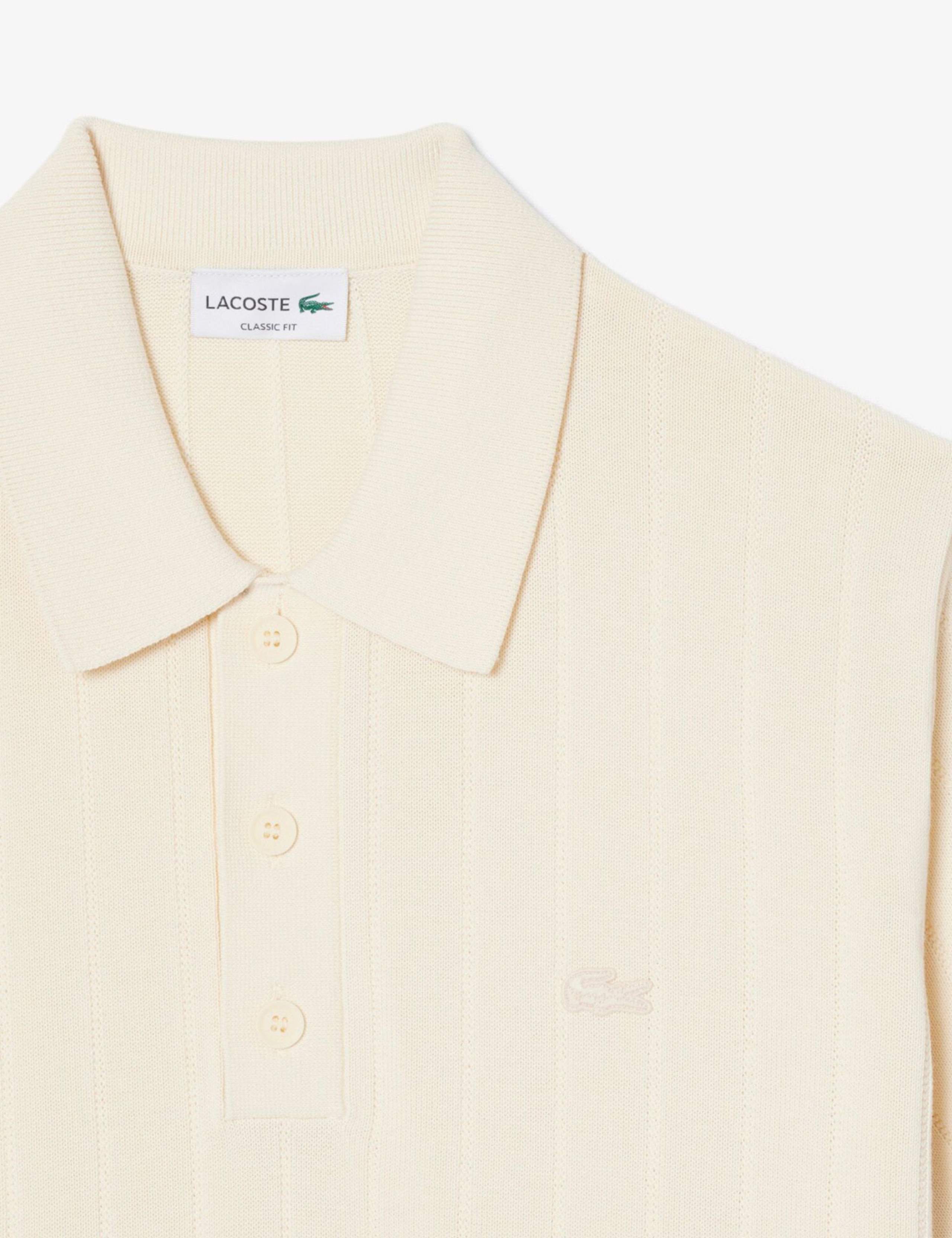 Cotton Blend Knitted Polo Shirt 3 of 3