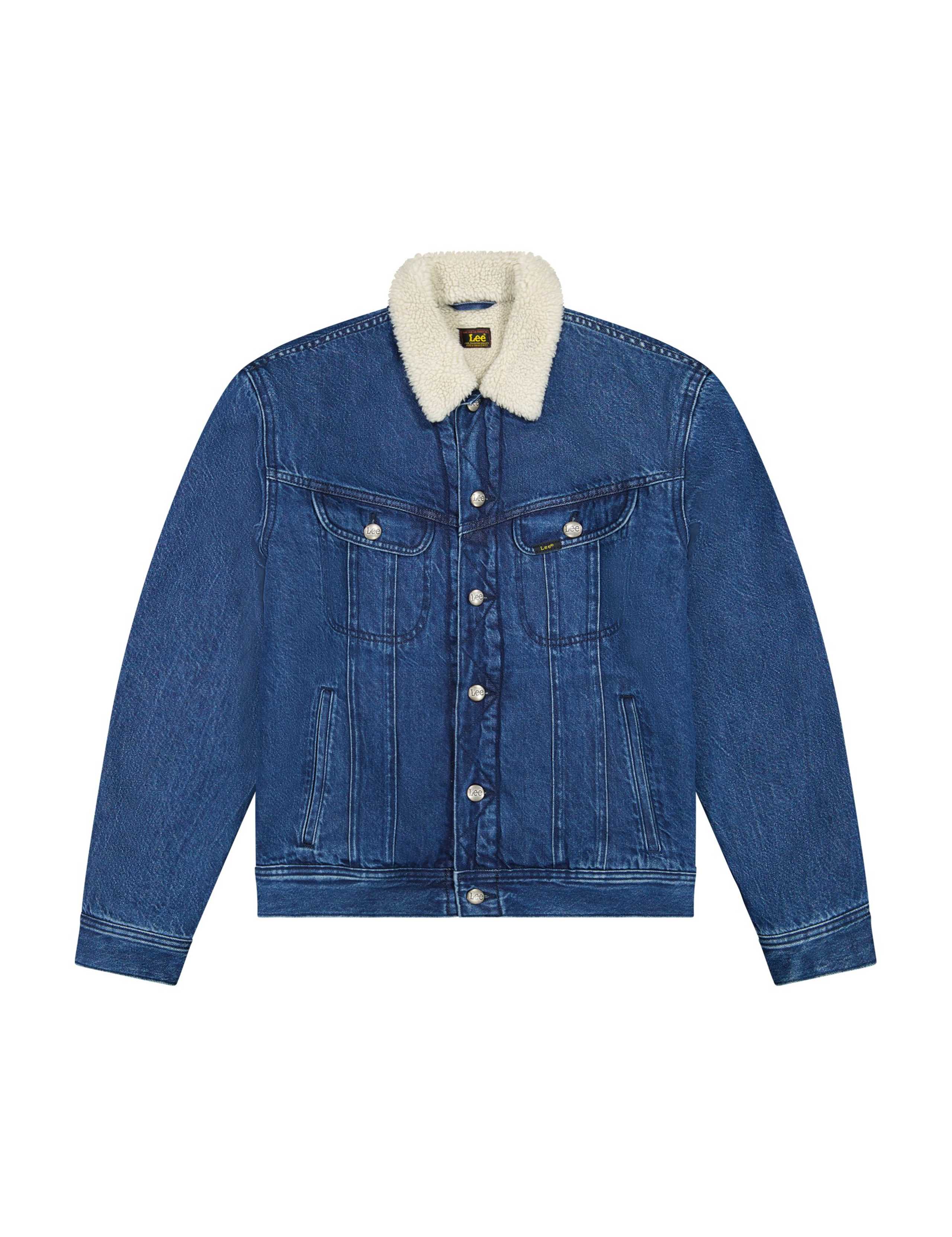 Denim Borg Lined Jacket 2 of 7