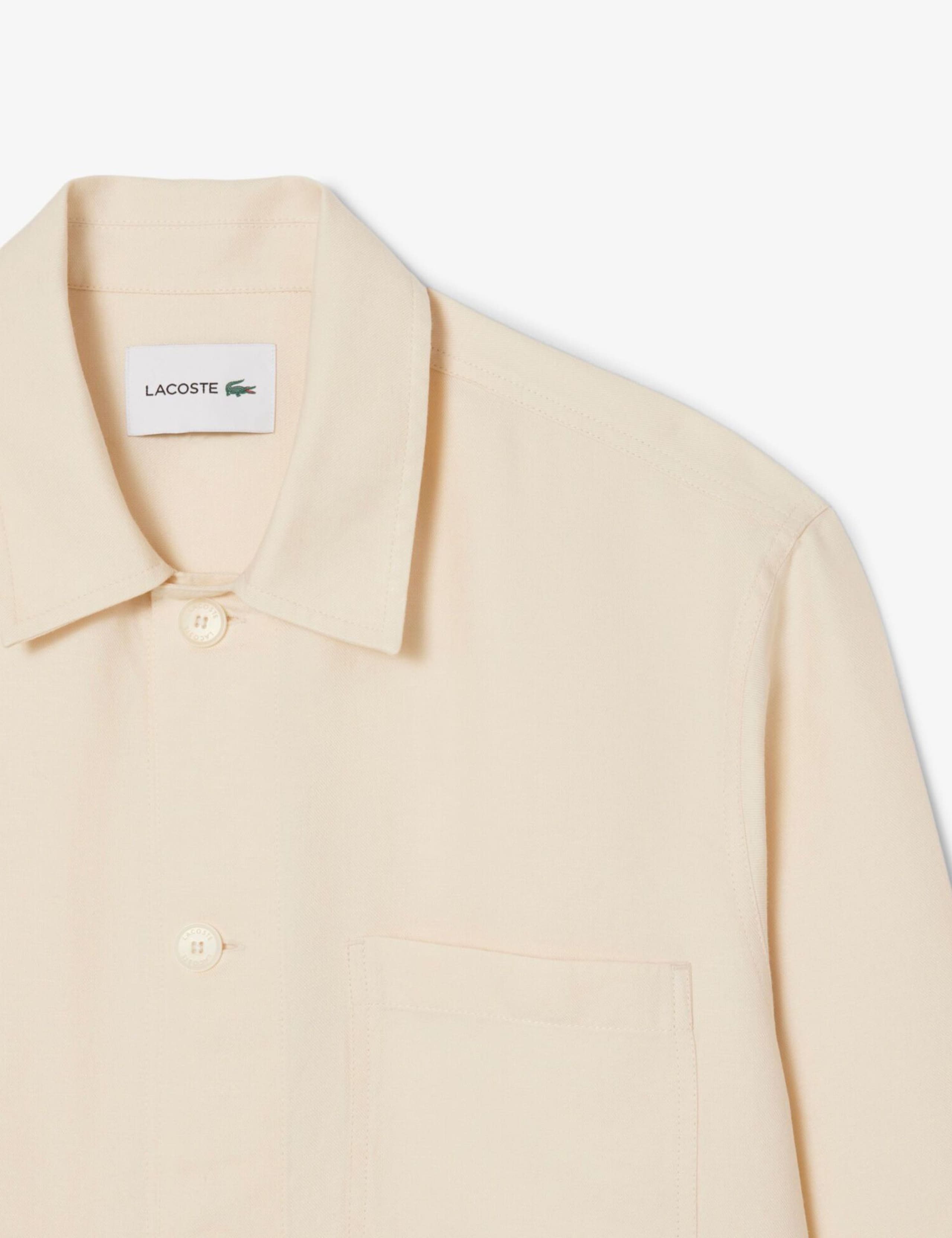 Relaxed Fit Linen Rich Twill Overshirt 2 of 4
