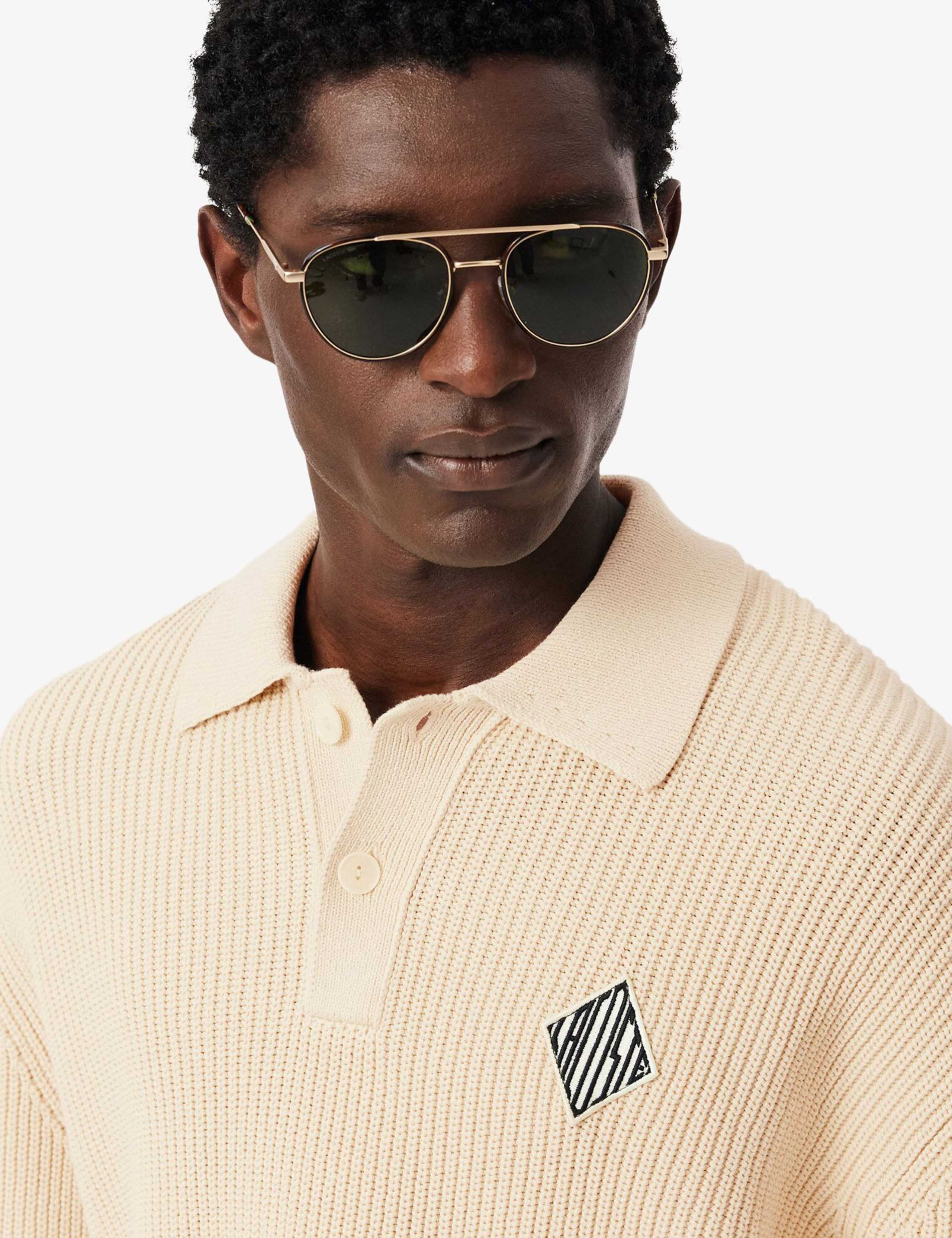 Cotton Rich Badge Detail Polo Neck Jumper 3 of 8