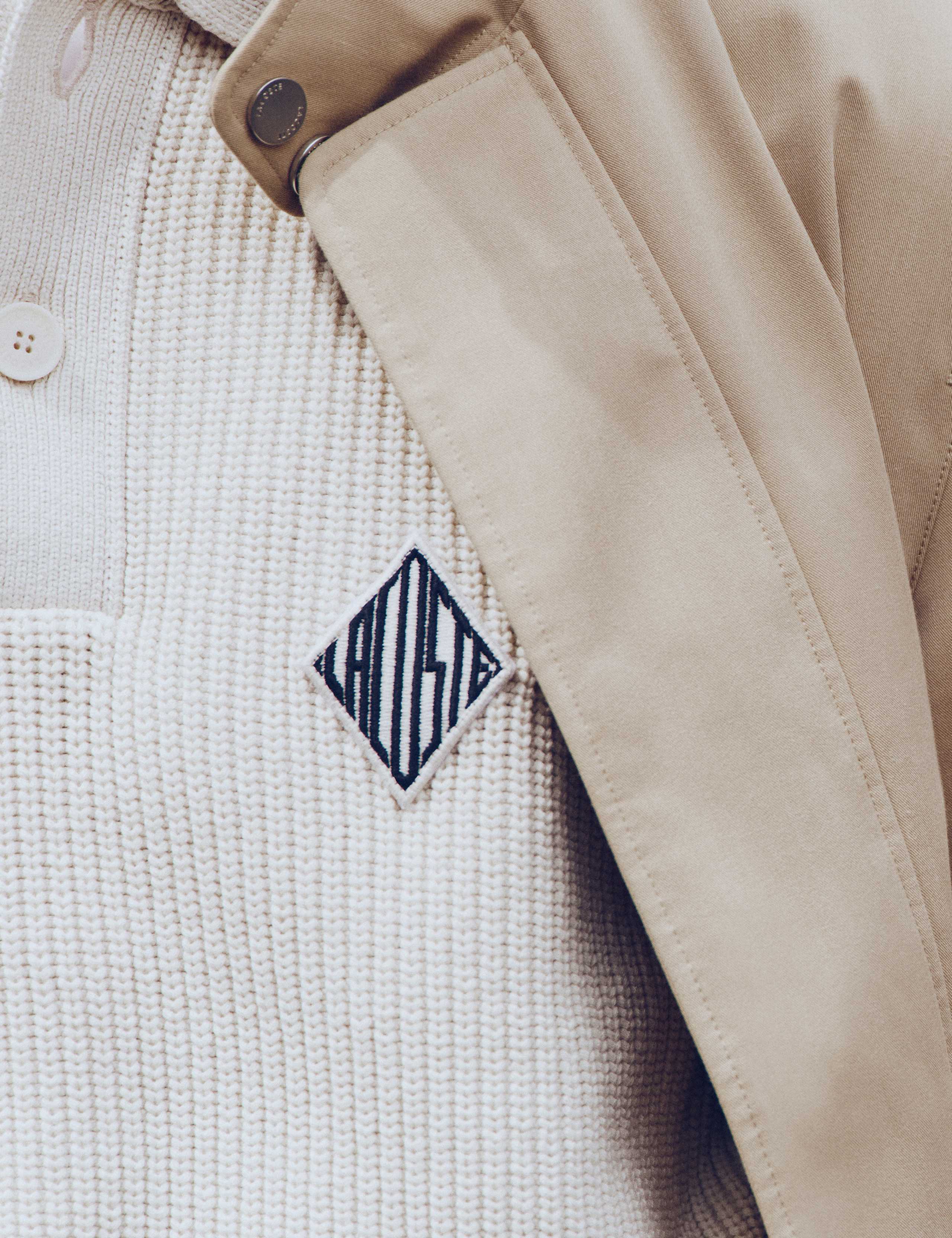 Cotton Rich Badge Detail Polo Neck Jumper 9 of 9