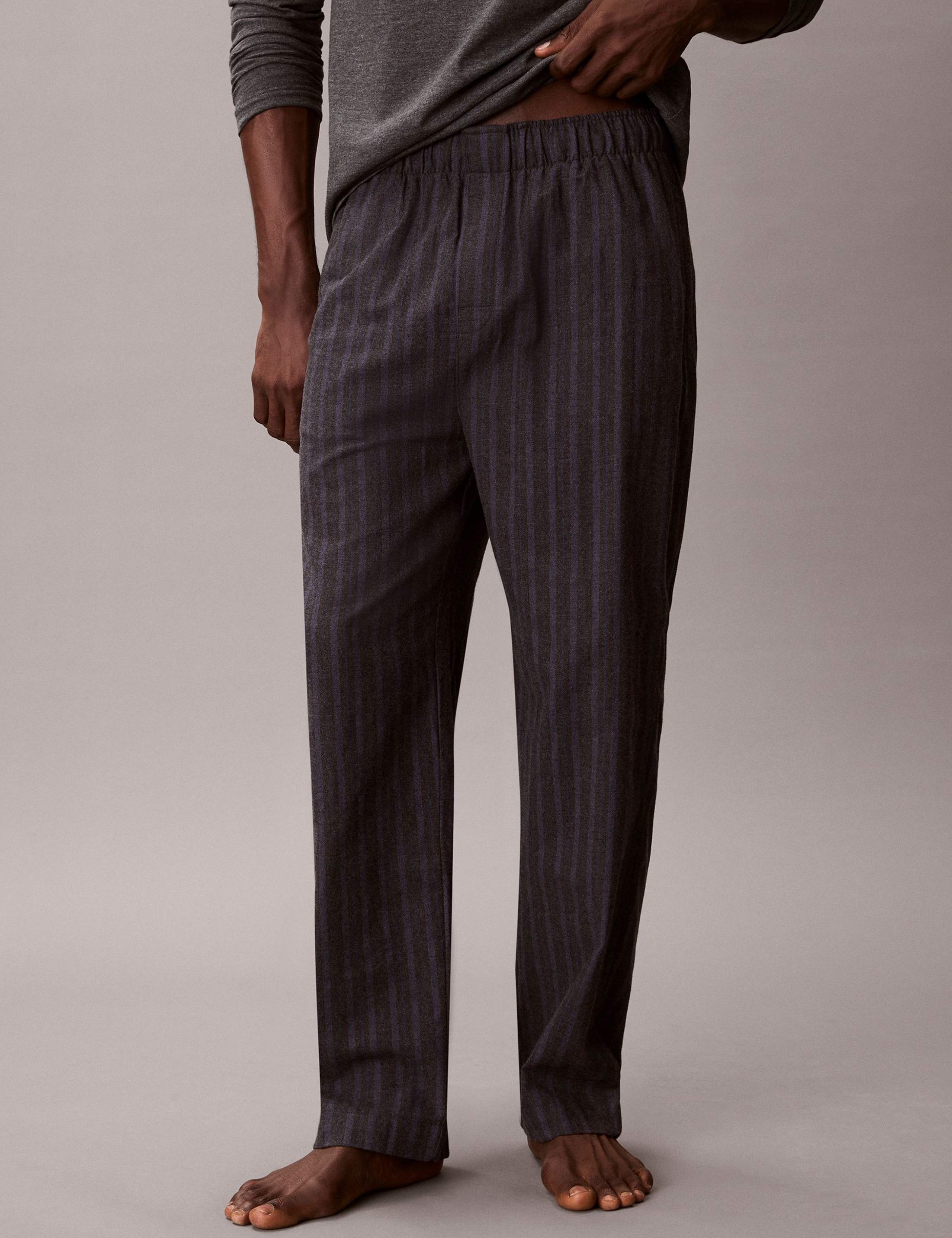 Pure Cotton Striped Pyjama Set 5 of 5