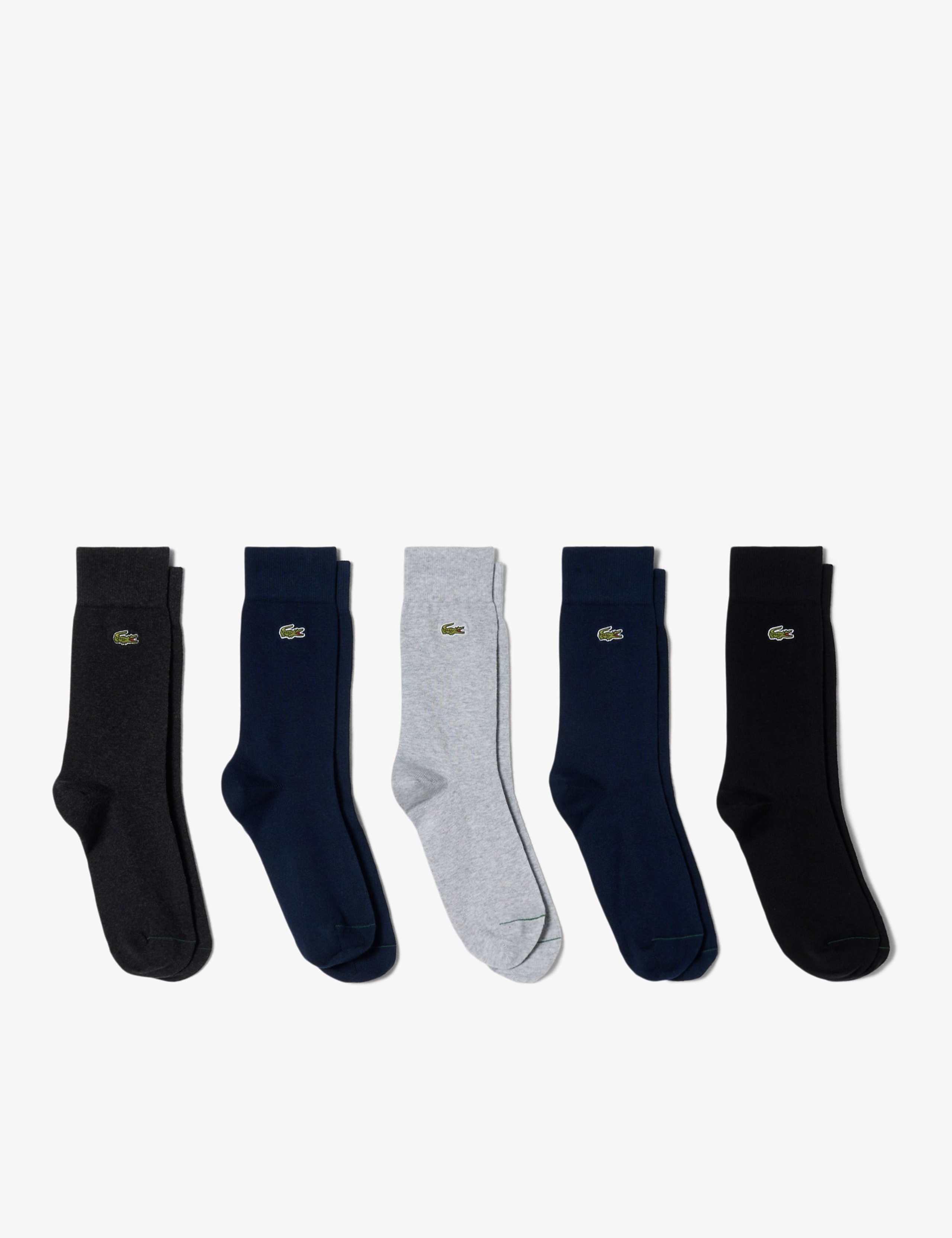5 Pack Cotton Rich Trainer Socks 1 of 4