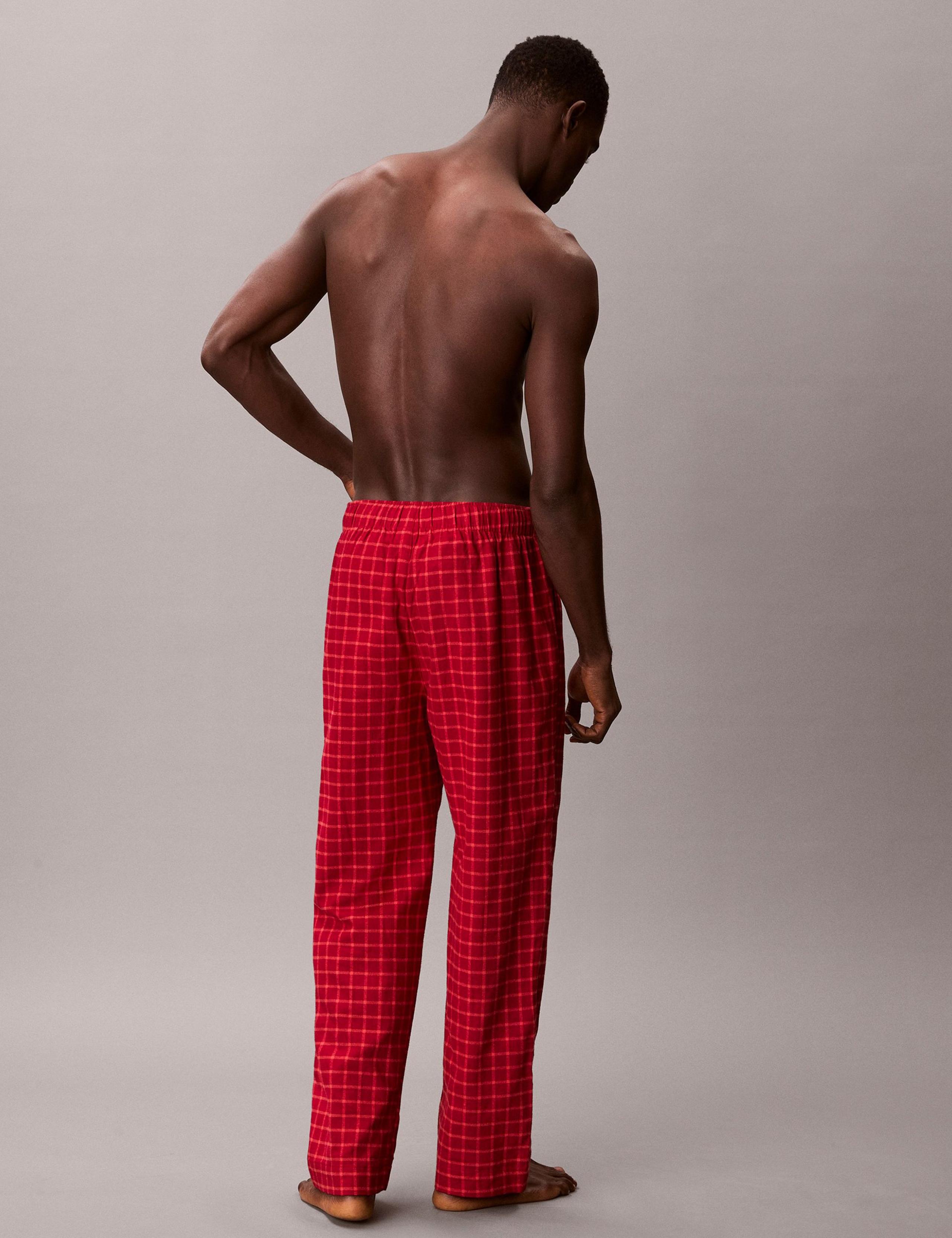 Pure Cotton Checked Pyjama Bottoms 6 of 6