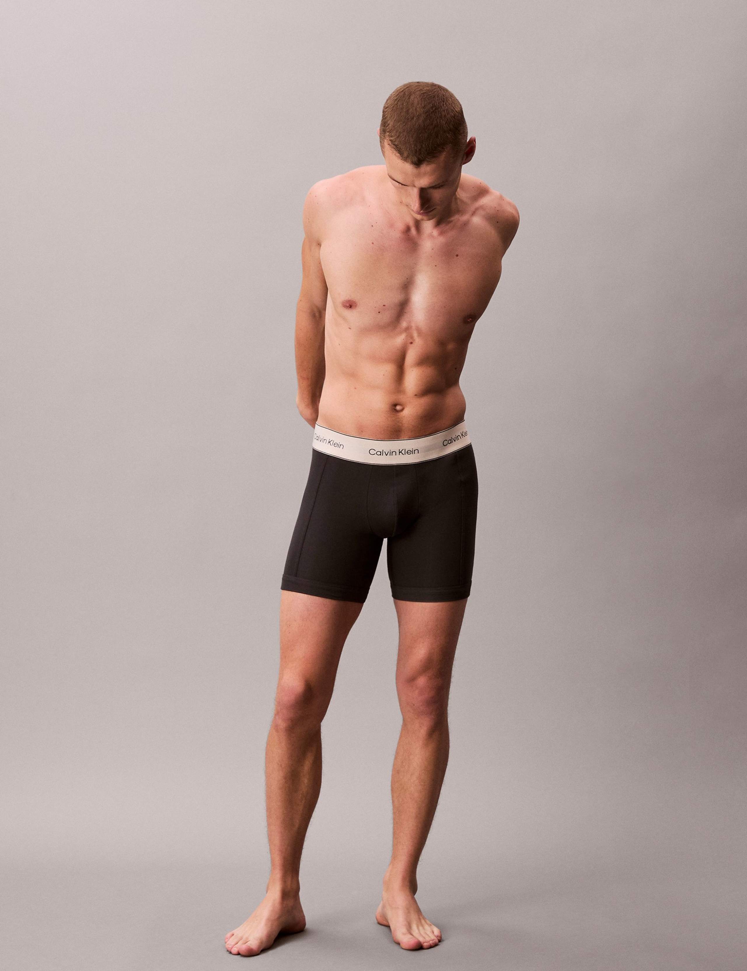 3pk Heritage Cotton Stretch Boxers 6 of 7