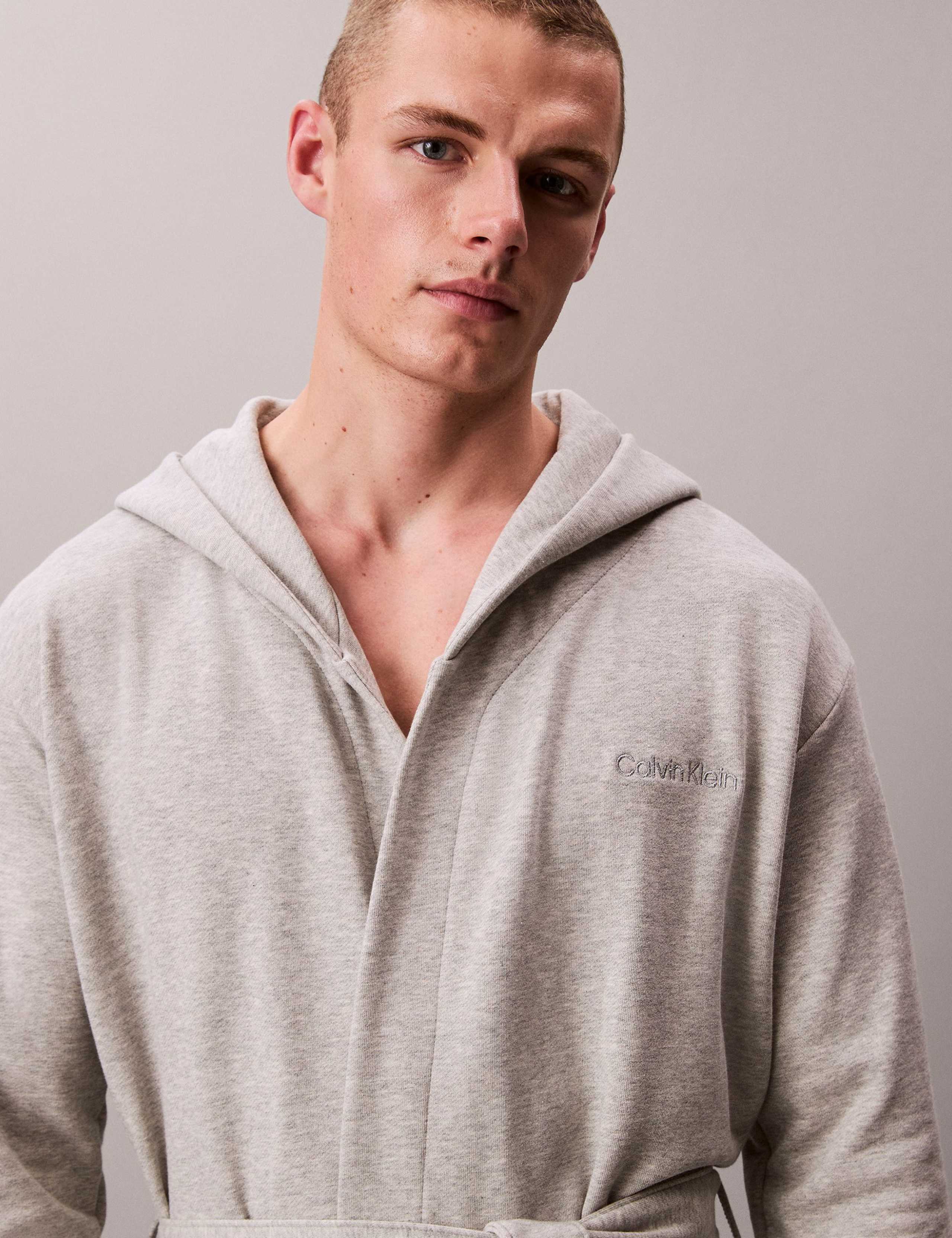 Icon Cotton Terry Hooded Dressing Gown 6 of 7