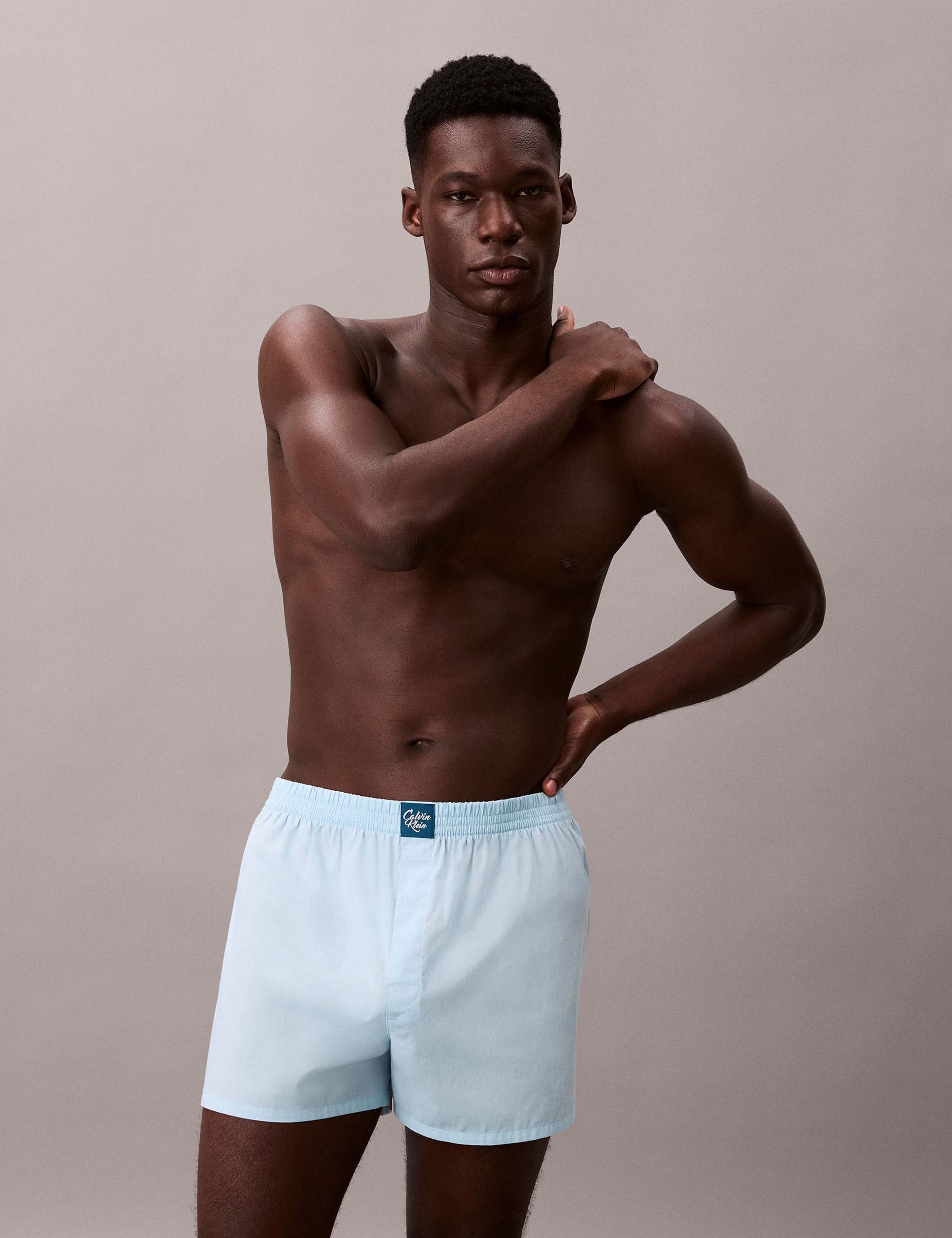 Icon Logo Graphic Woven Boxers 1 of 3