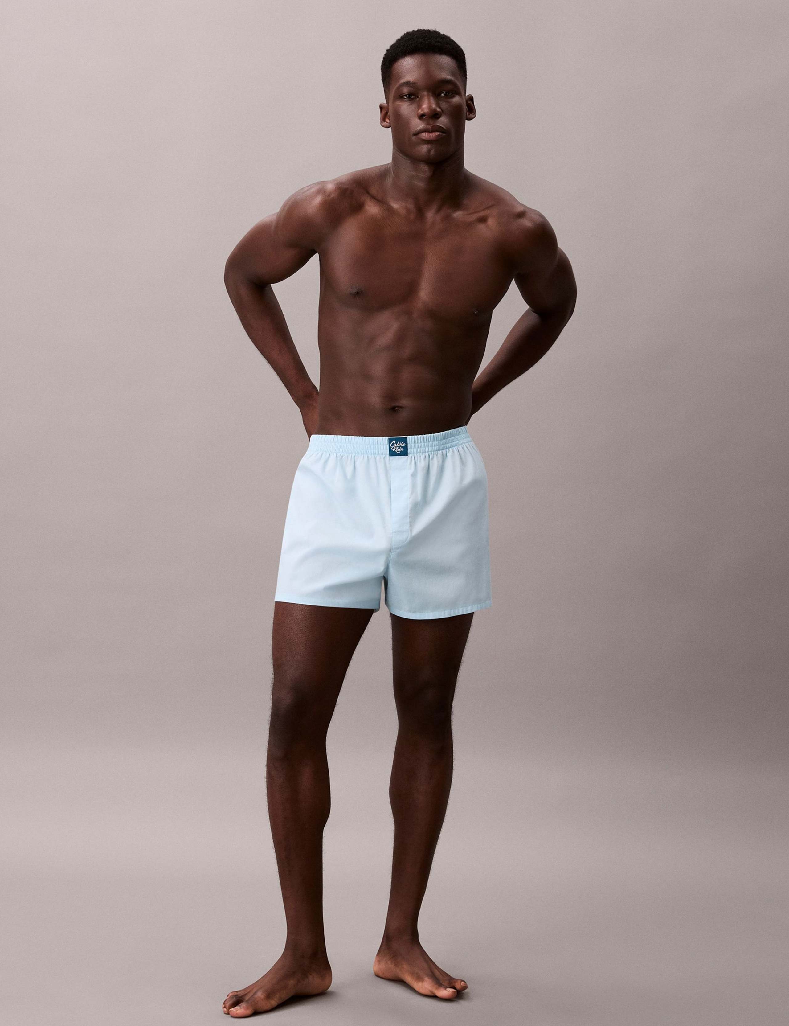 Icon Logo Graphic Woven Boxers 2 of 3