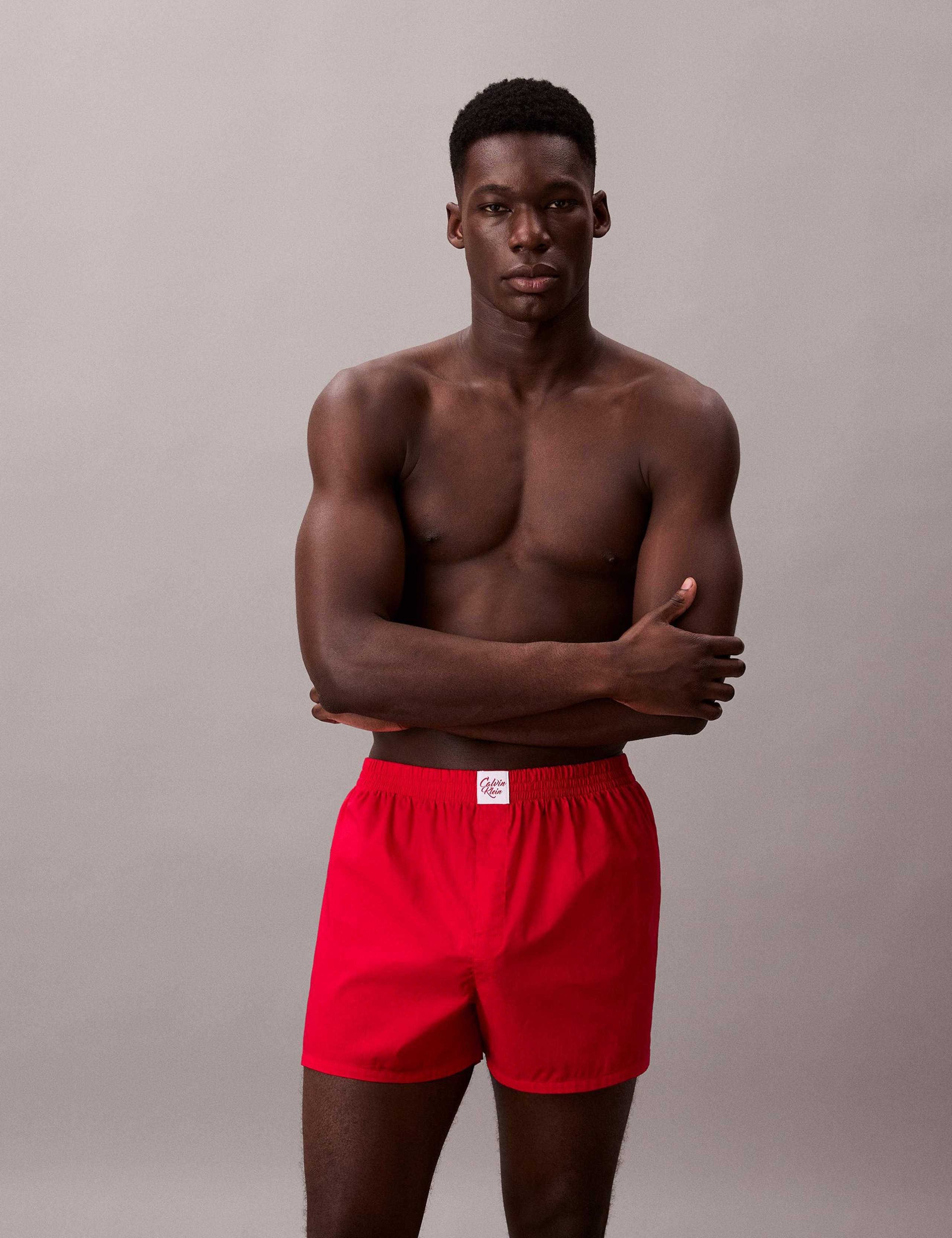 Icon Logo Graphic Woven Boxers 3 of 5