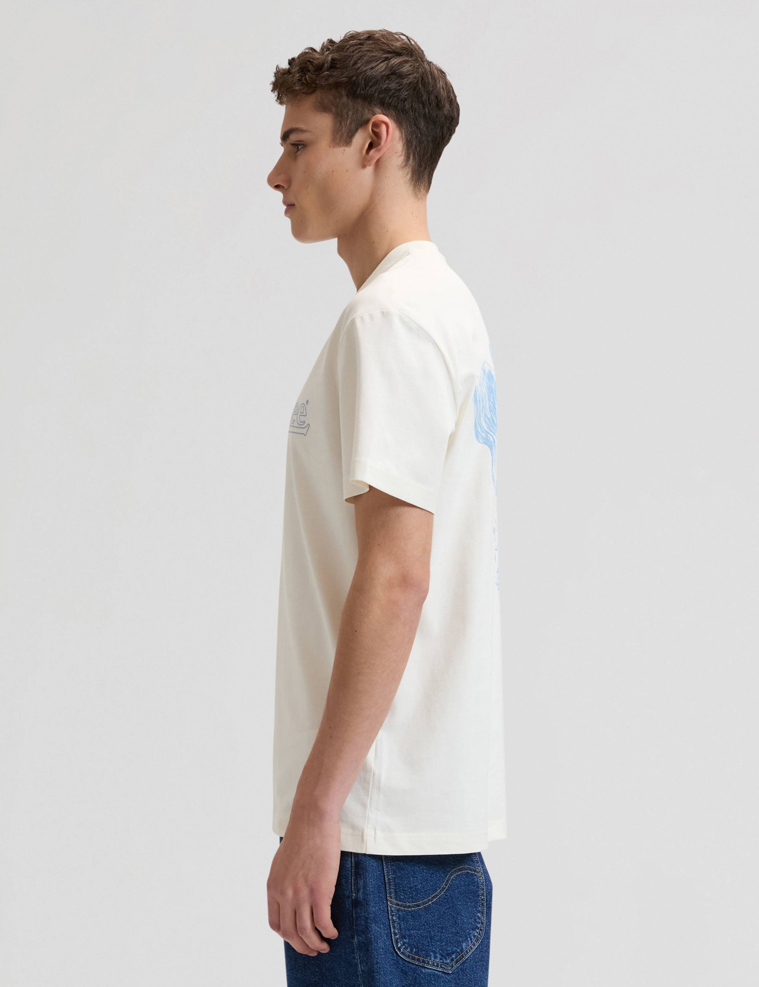 Pure Cotton Back Graphic T-Shirt 4 of 6