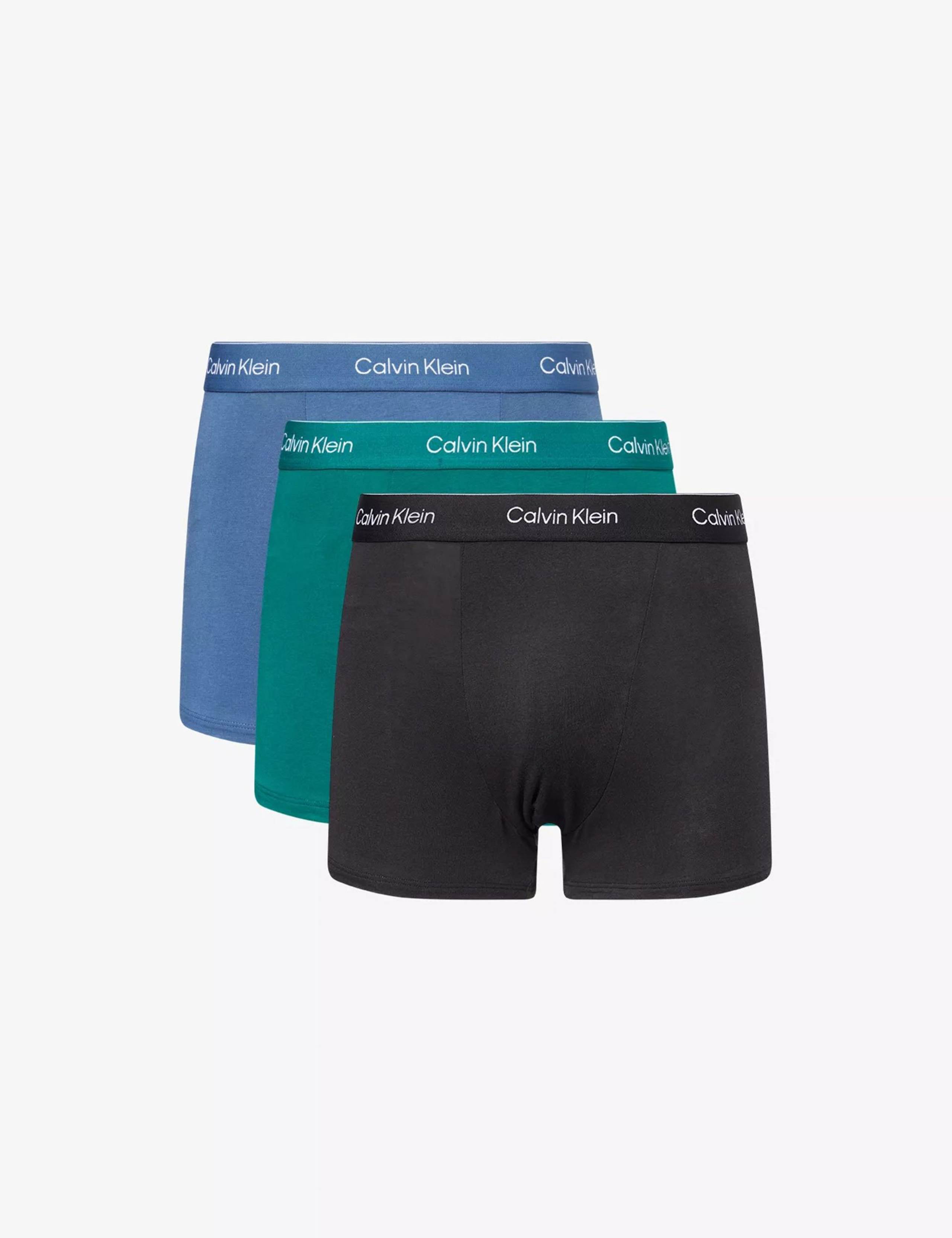 3 Pack Icon Cotton Stretch Relaxed Dart Trunks 1 of 4